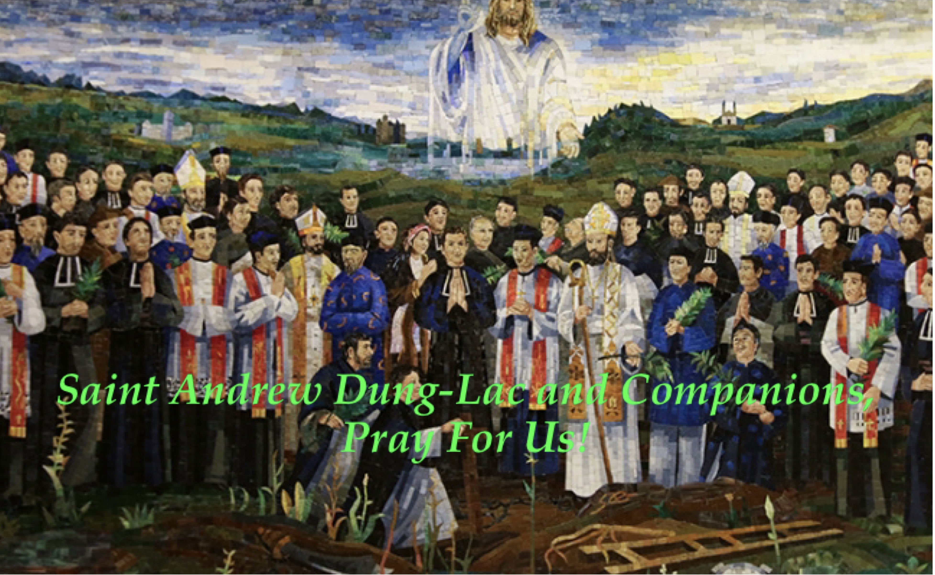24th November - Saint Andrew Dung-Lac and Companions