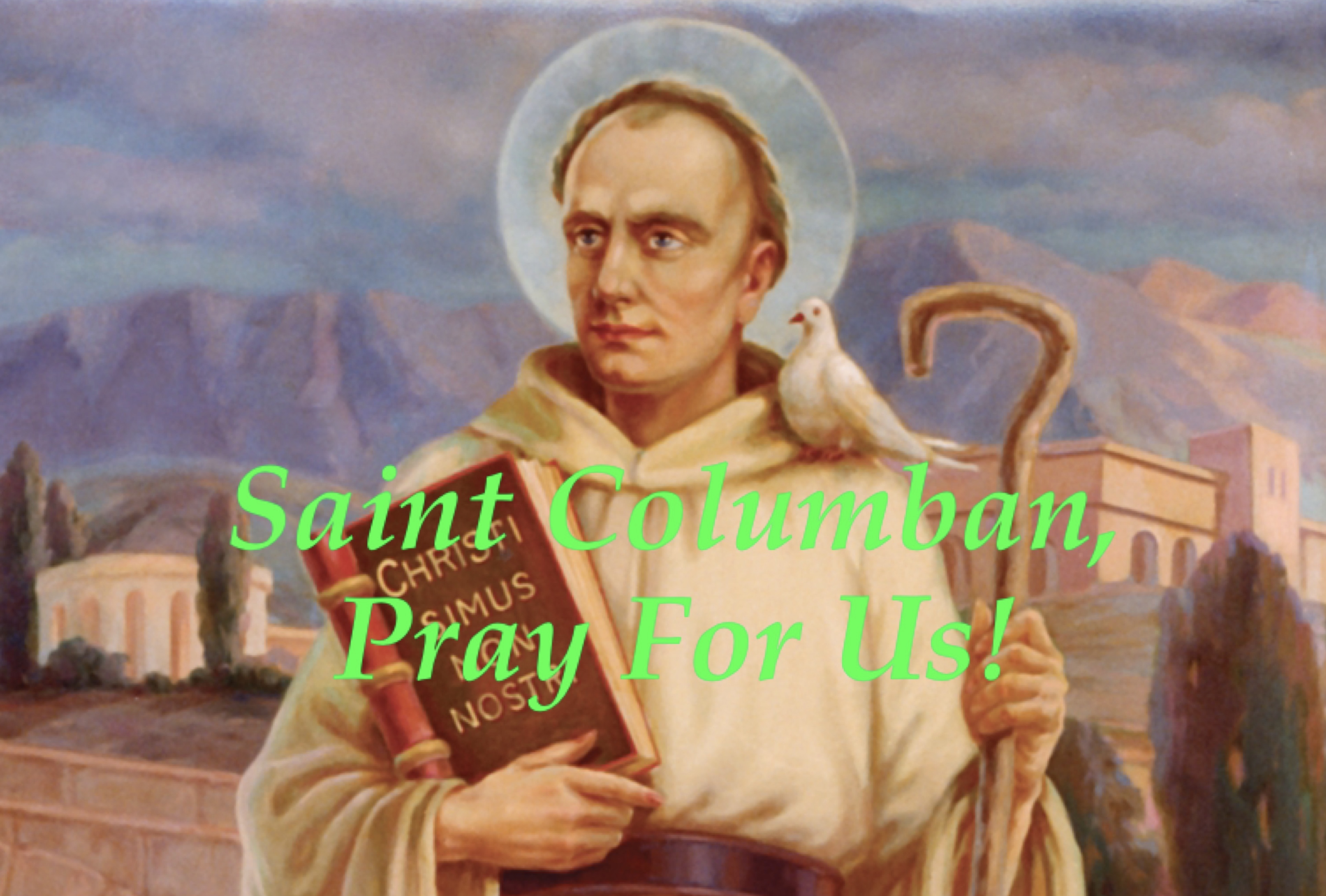 26th November - Saint Columban