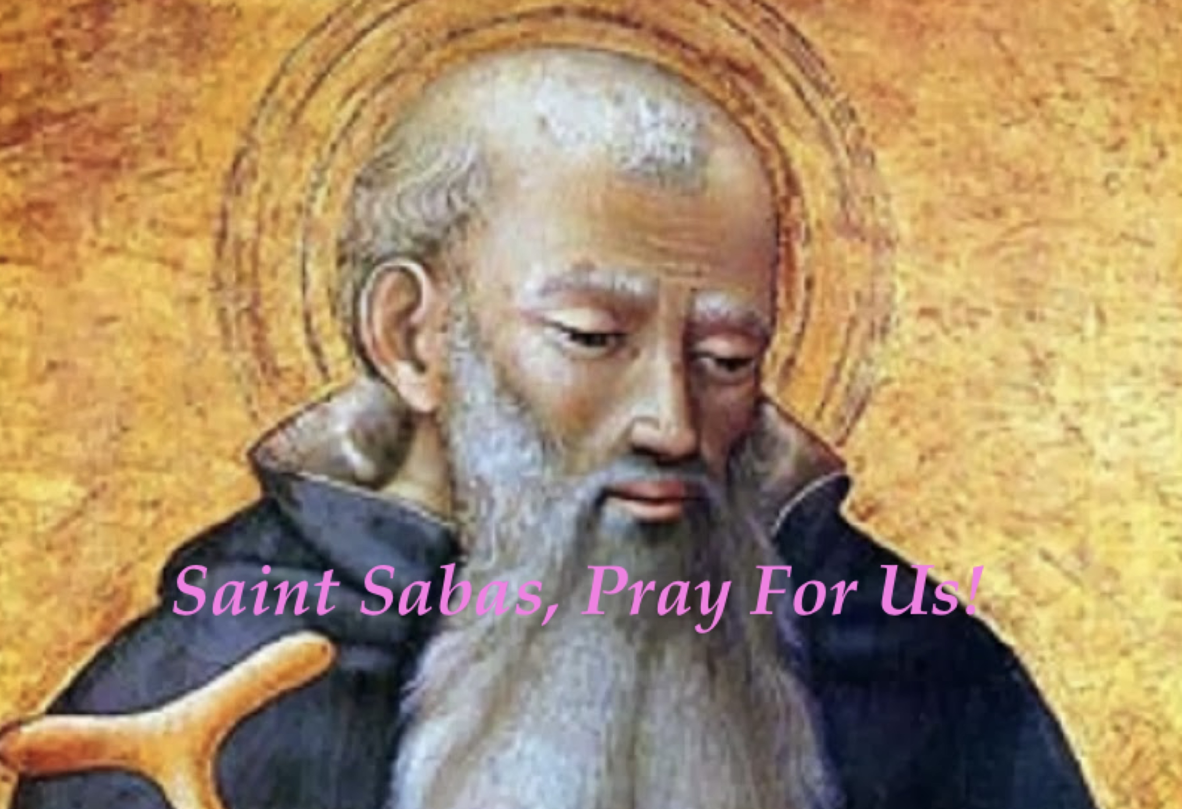 5th December - Saint Sabas