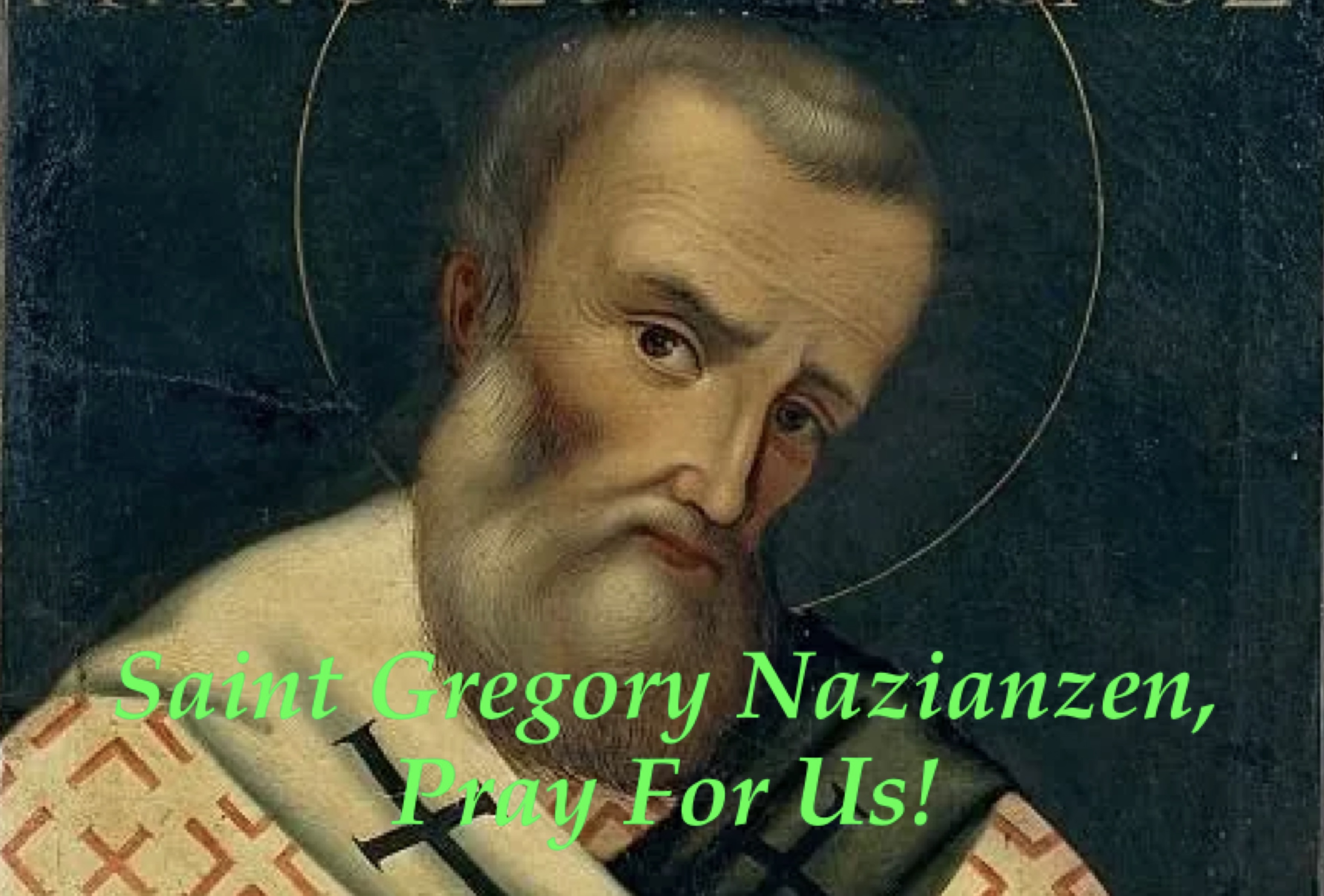 14th January - Saint Gregory Nazianzen