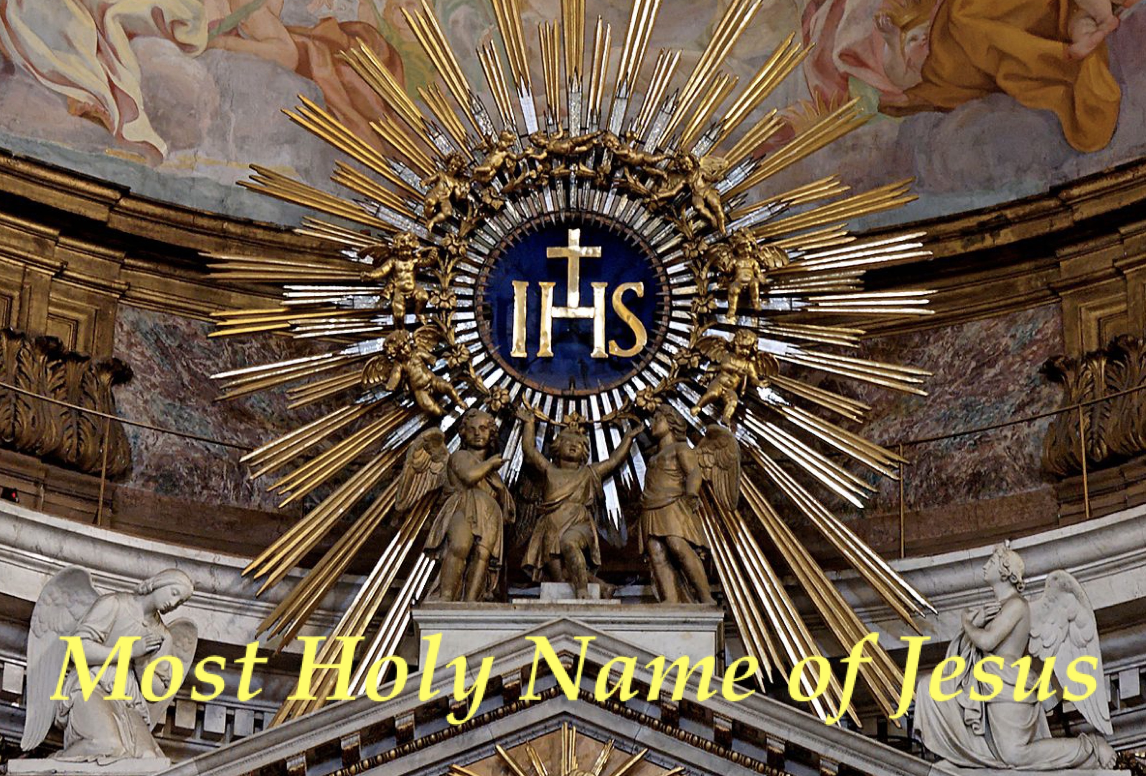 3rd January - Most Holy Name of Jesus 