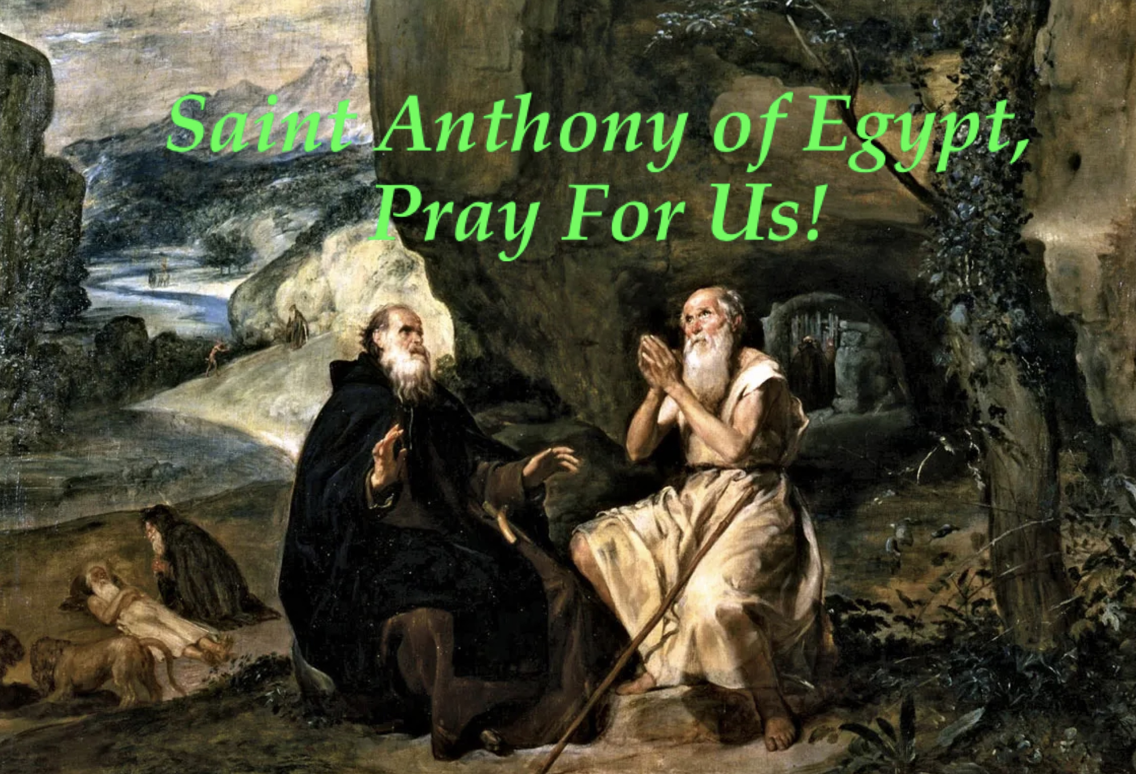 17th January - Saint Anthony the Great