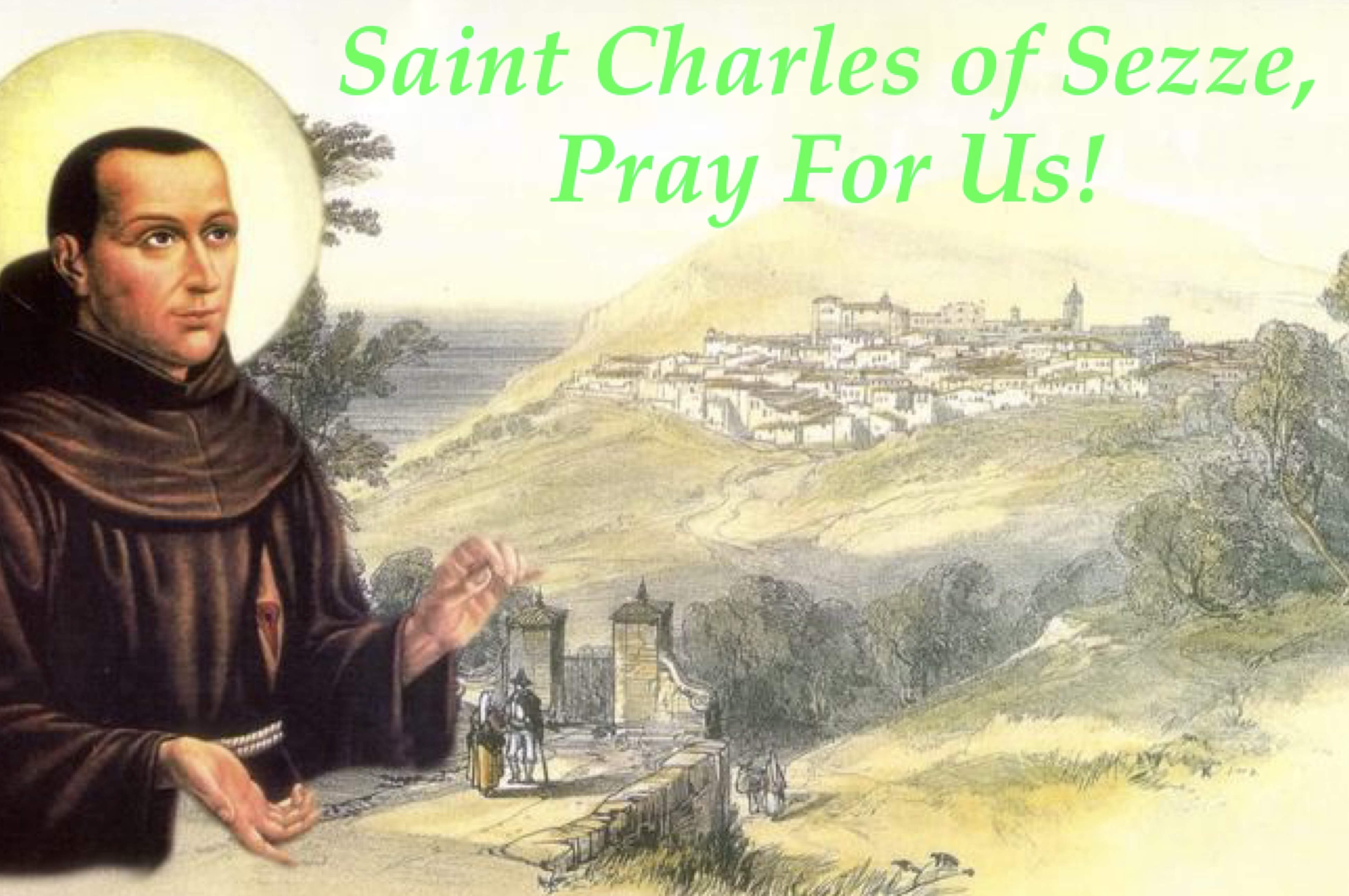 18th January - Saint Charles of Sezze
