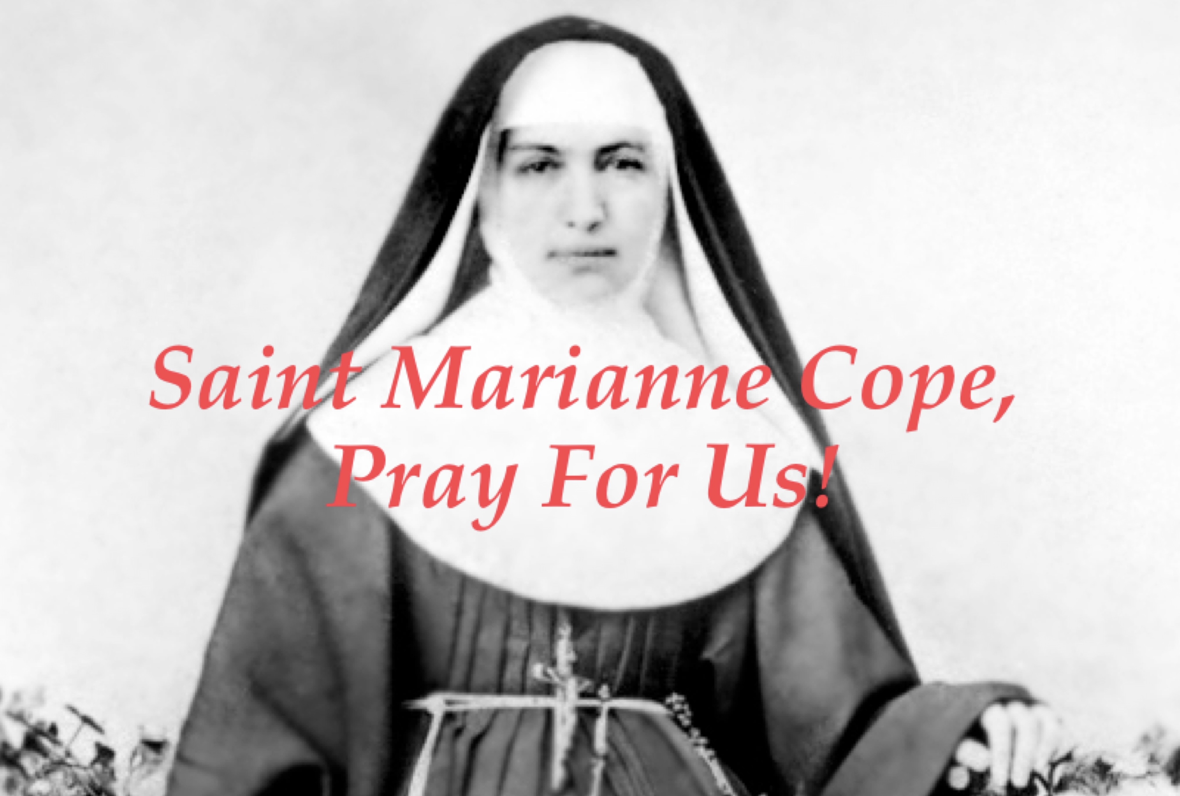 23rd January - Saint Marianne Cope