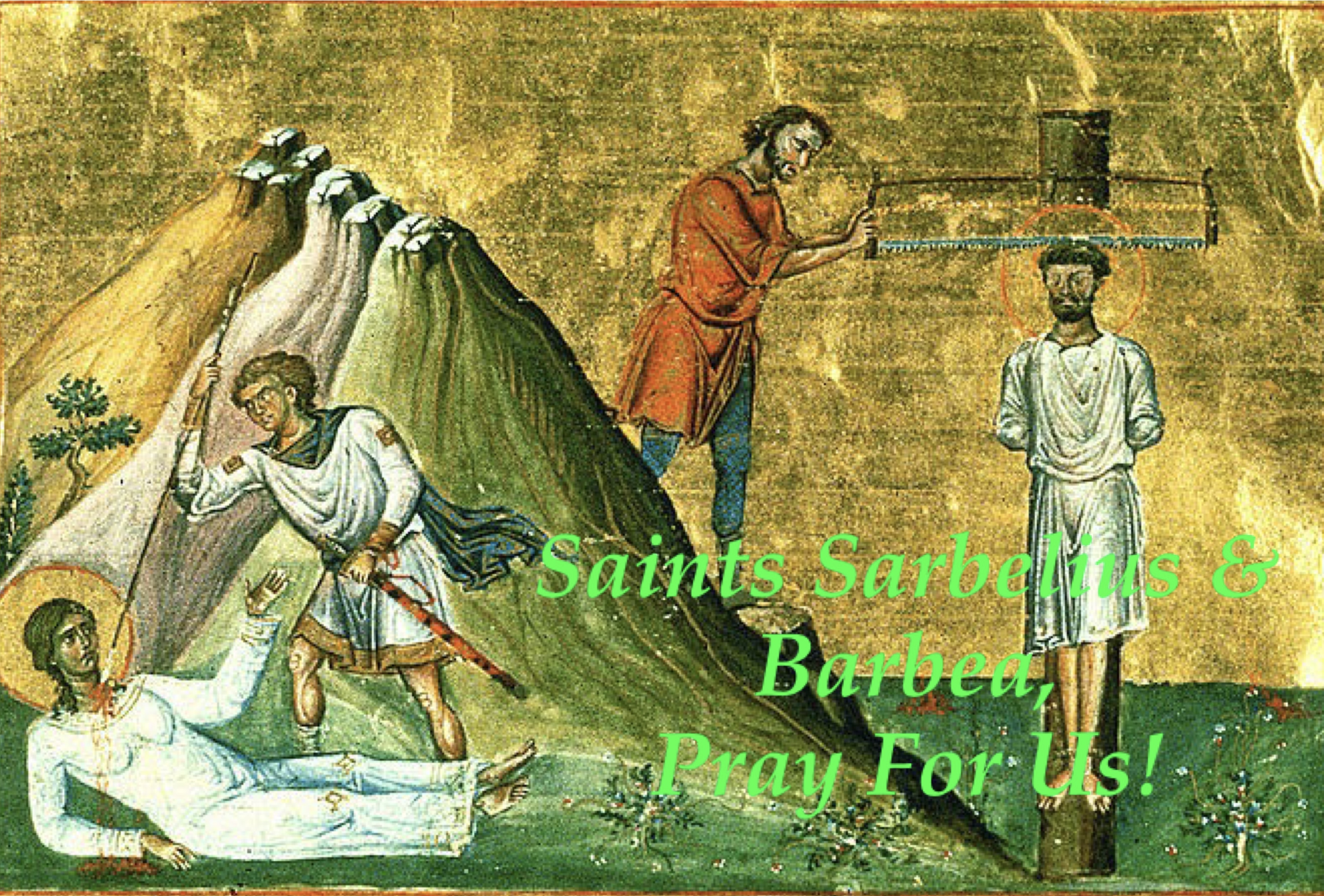 29th January - Saints Sarbelius & Barbea