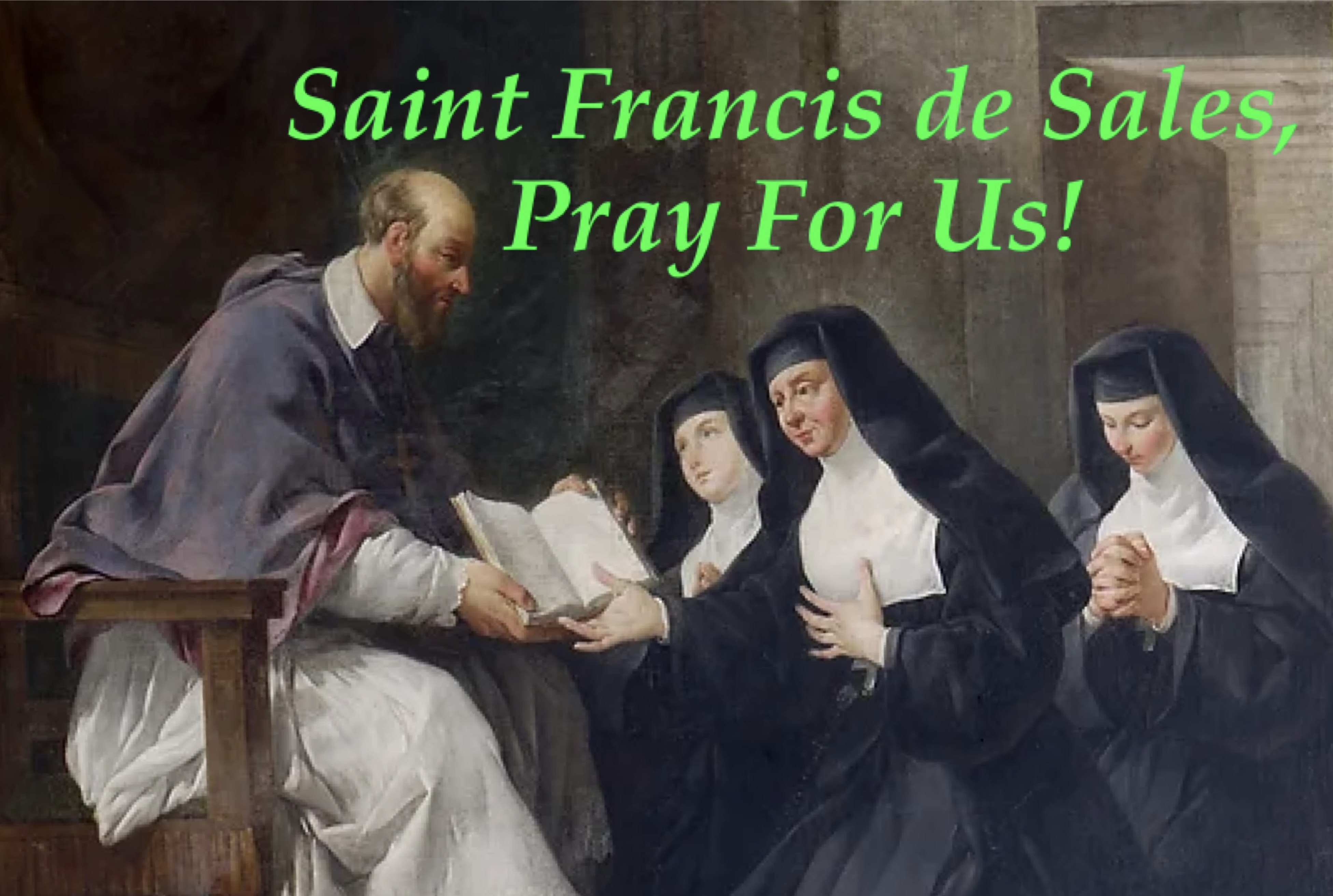 24th January - Saint Francis de Sales 