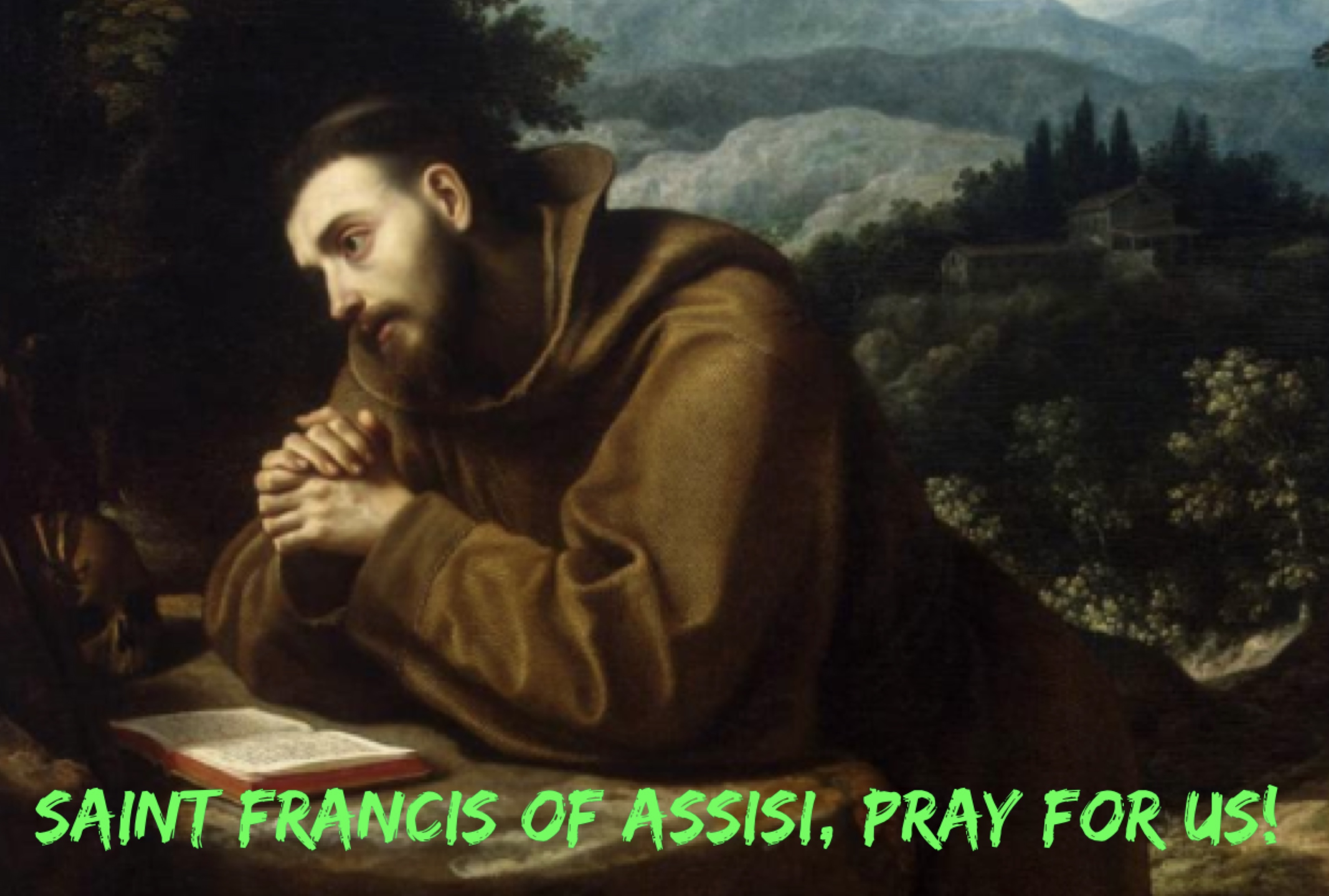4th October - Saint Francis of Assisi