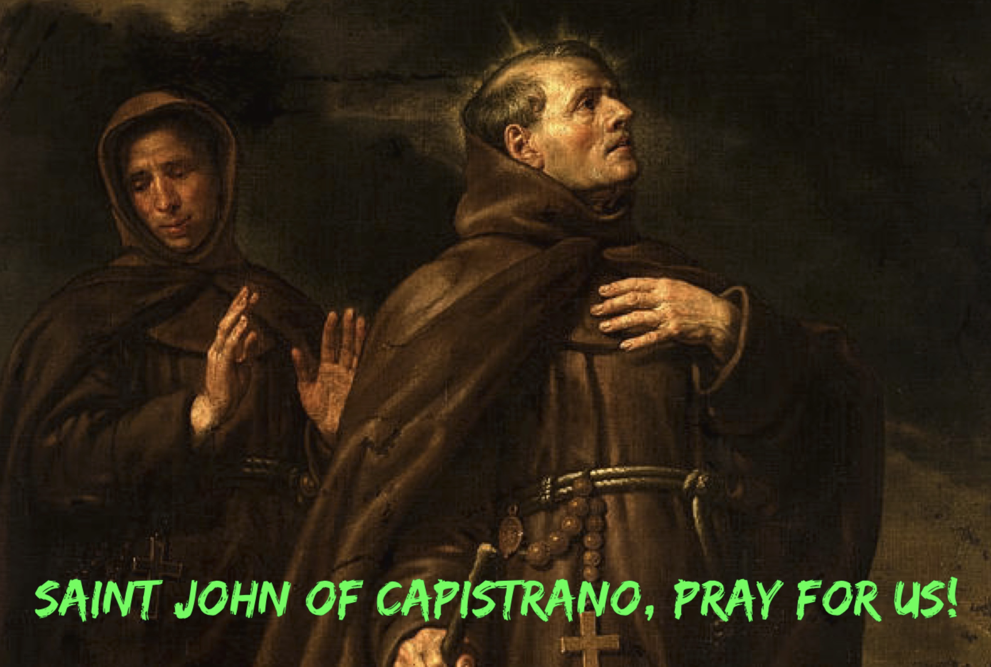 23rd October - Saint John of Capistrano