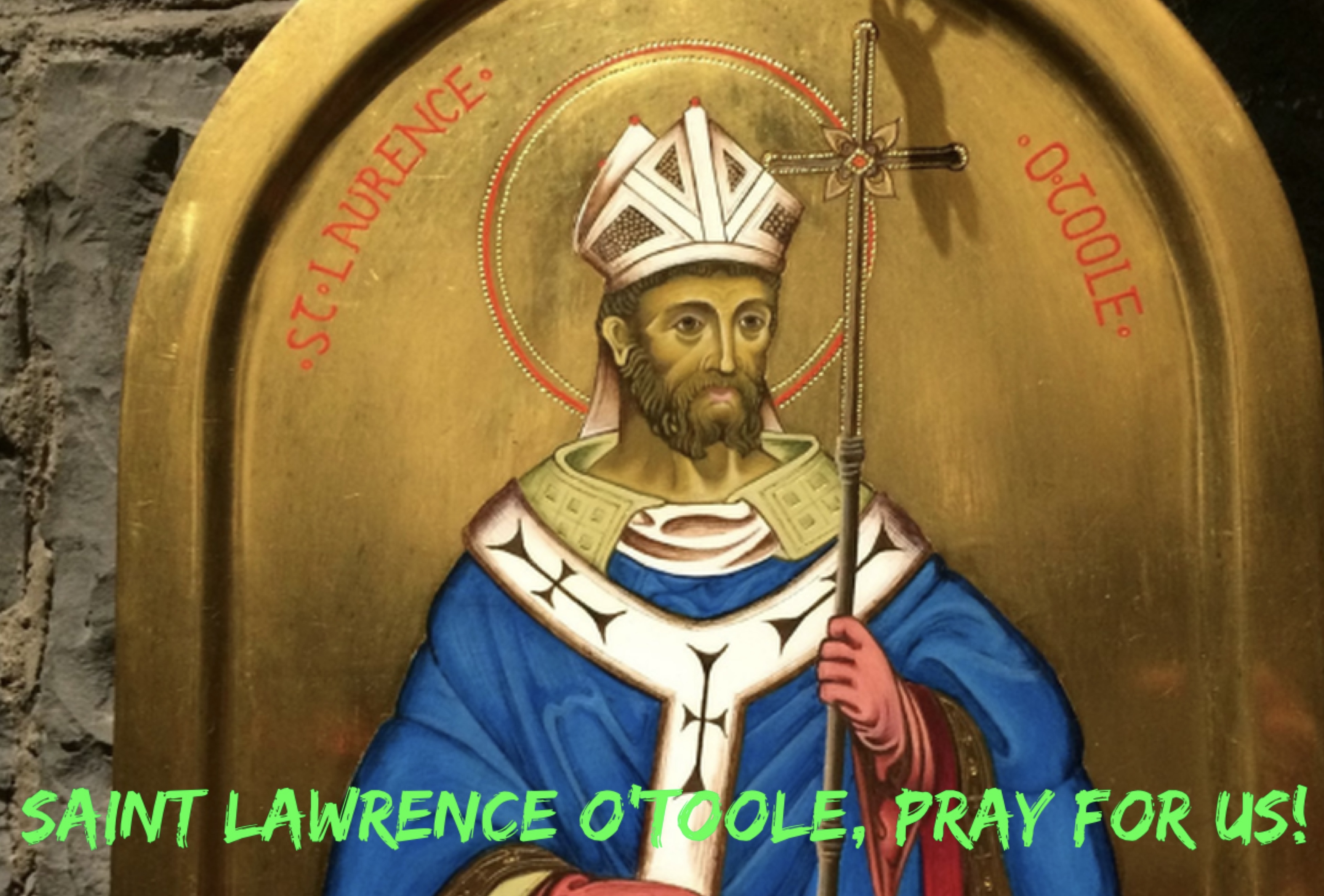 14 November – Saint Lawrence O’Toole 
