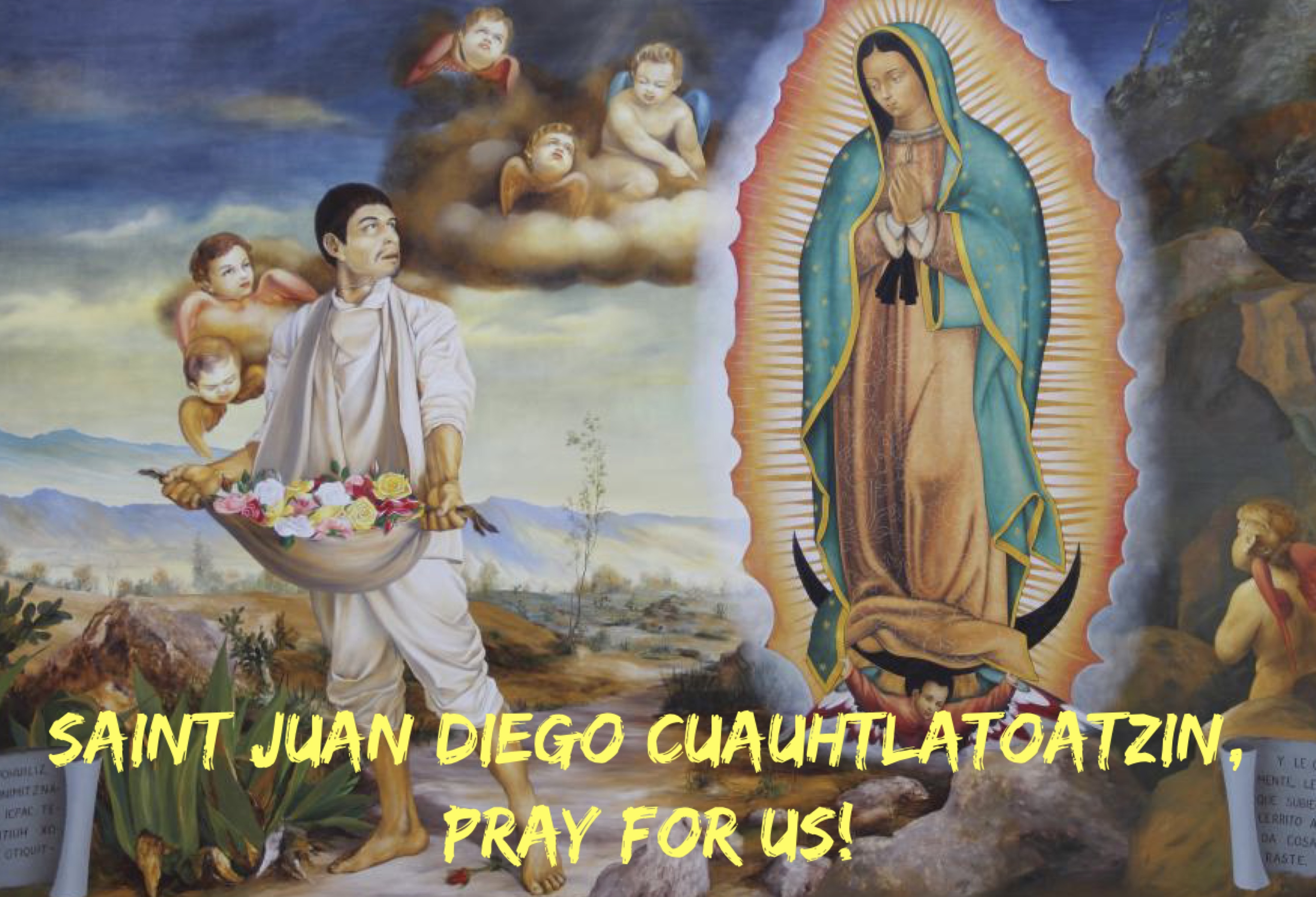 9th December – Saint Juan Diego Cuauhtlatoatzin 