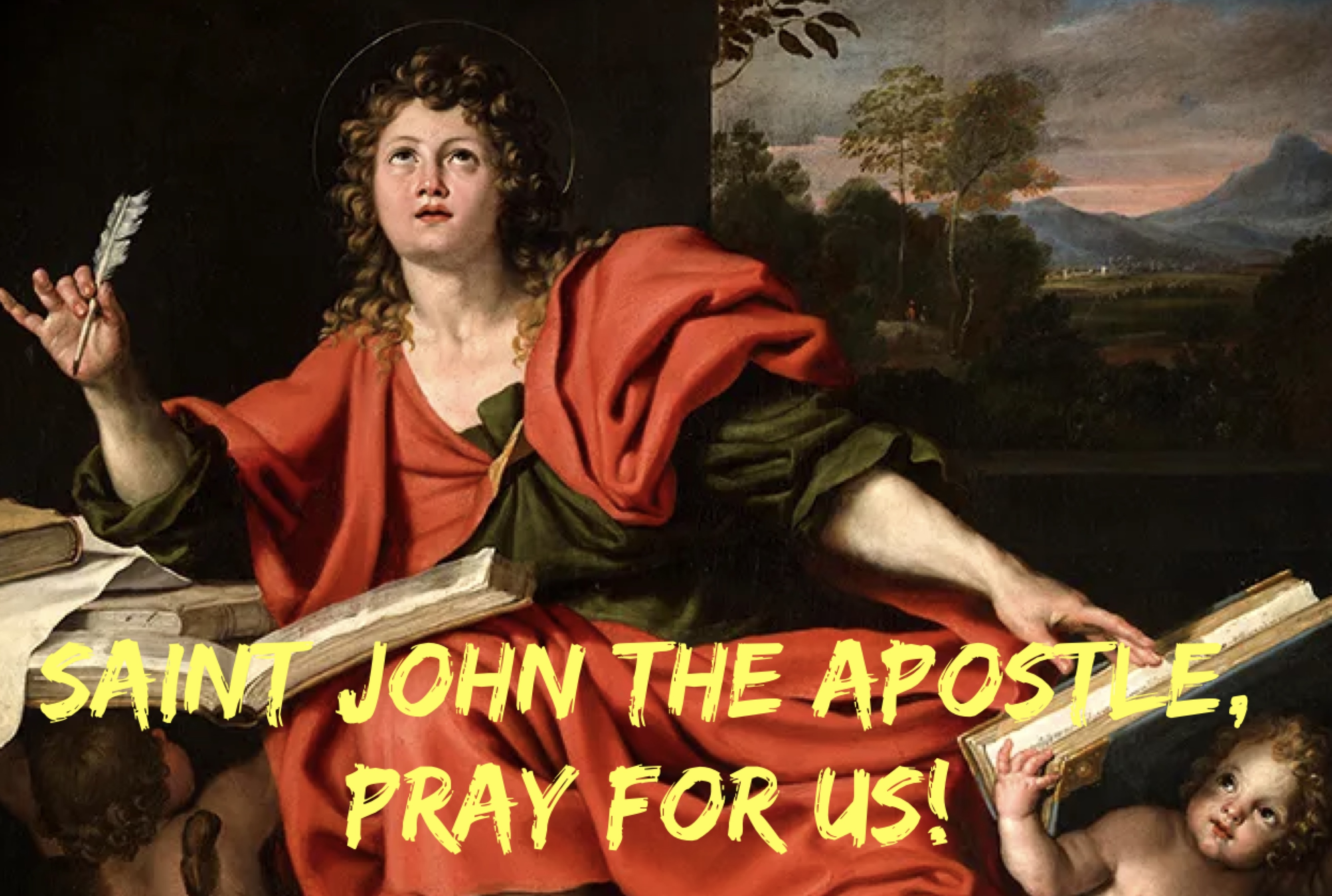 27th December – Saint John the Apostle and Evangelist
