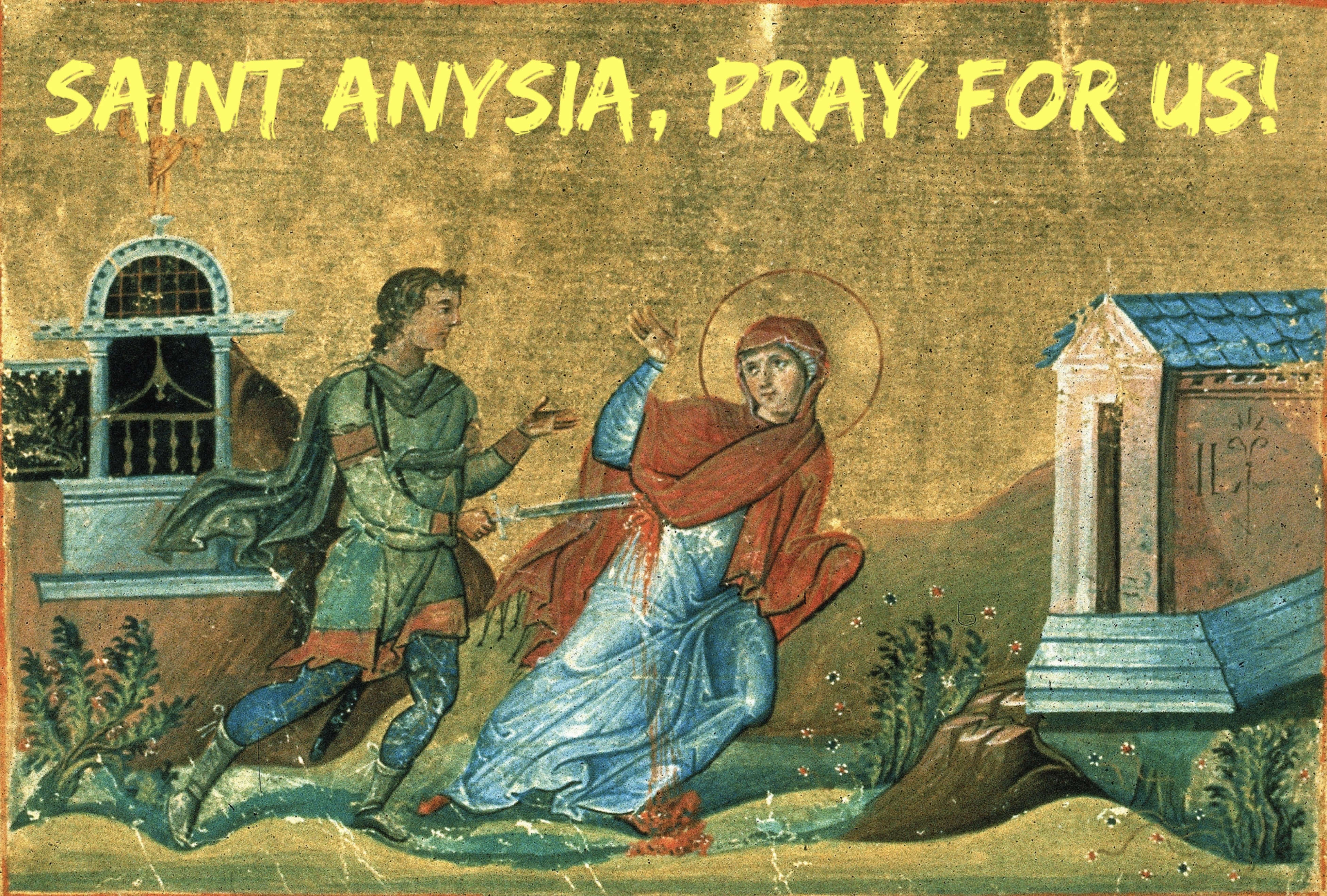 30th December - Saint Anysia
