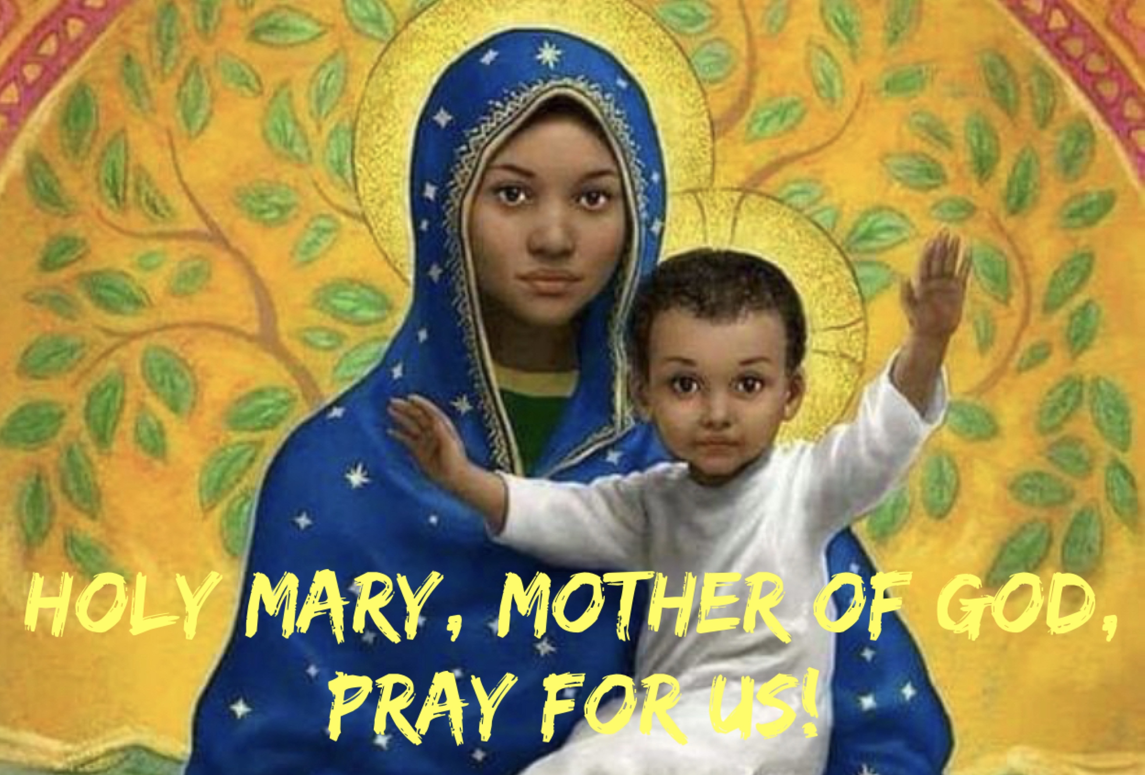 1st January - Mary, the Mother of God
