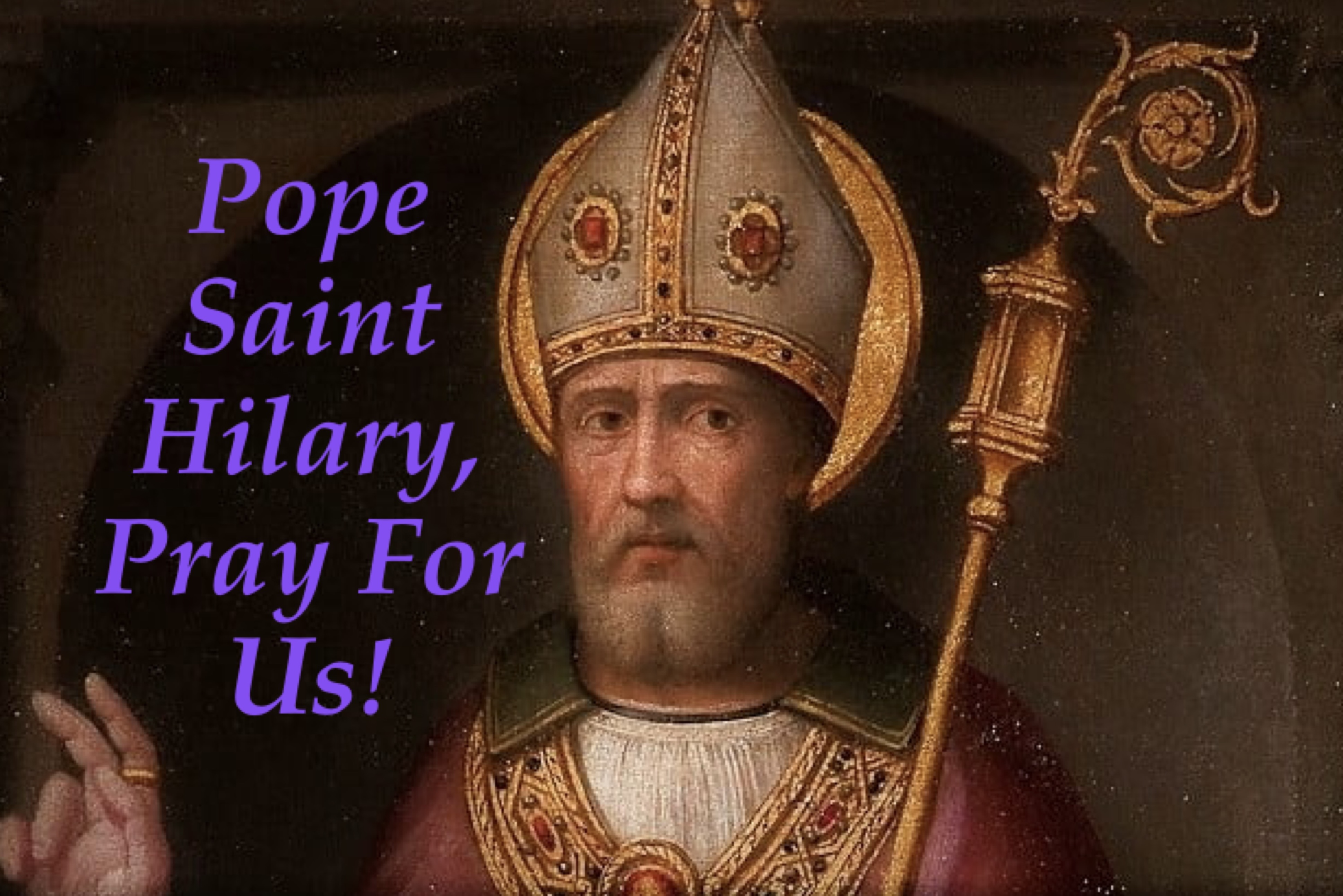 28th February - Pope Saint Hilary