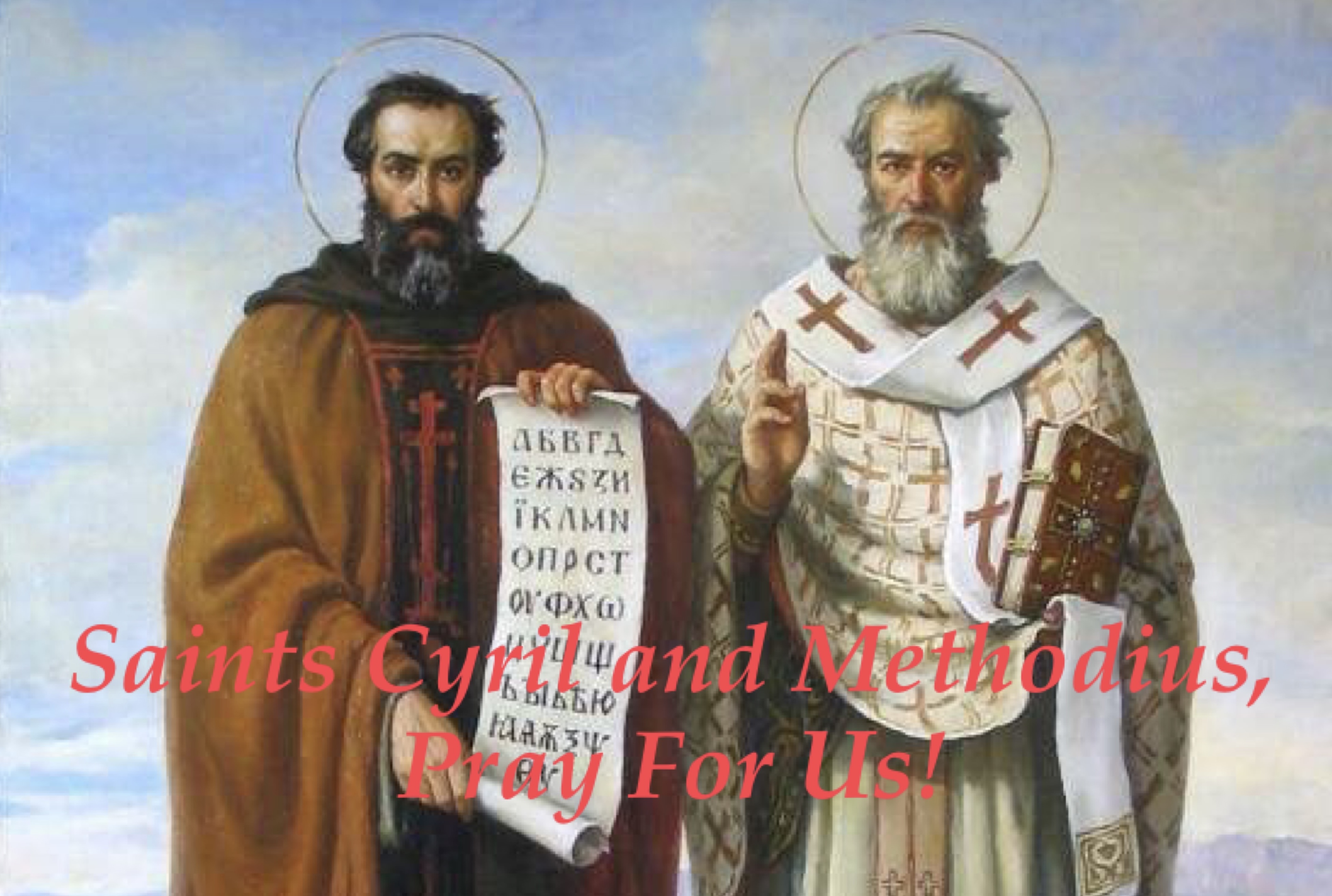 14th February - Saints Cyril and Methodius