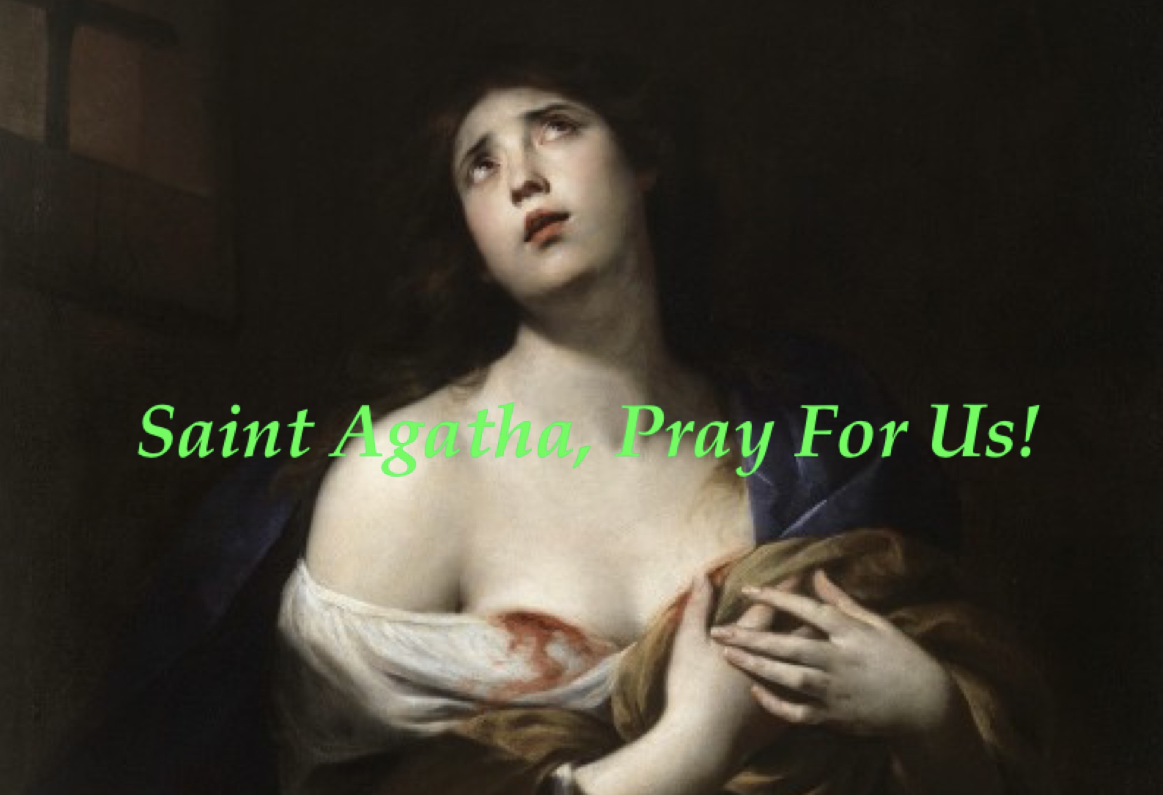 5th February - Saint Agatha