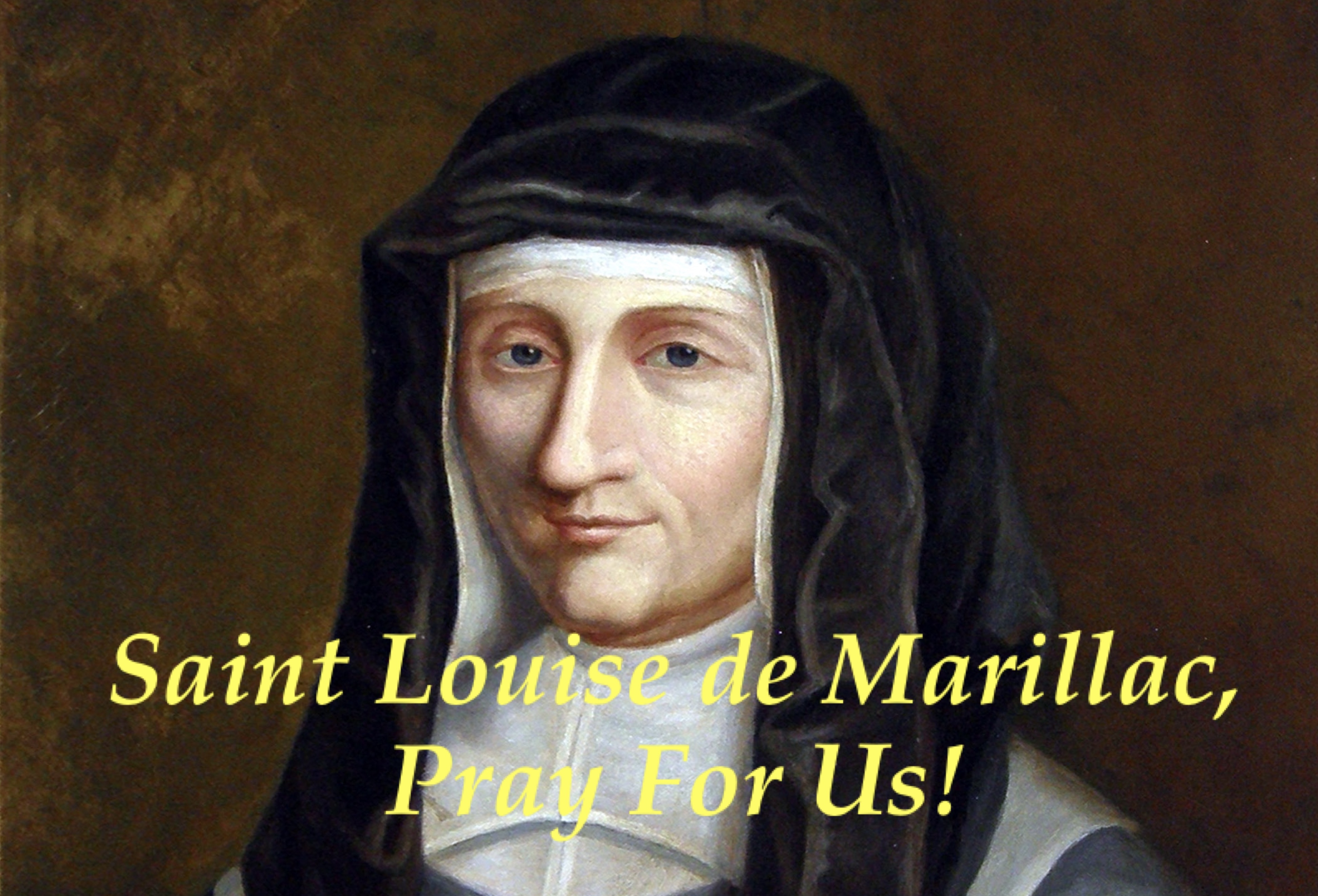 15th March - Saint Louise de Marillac