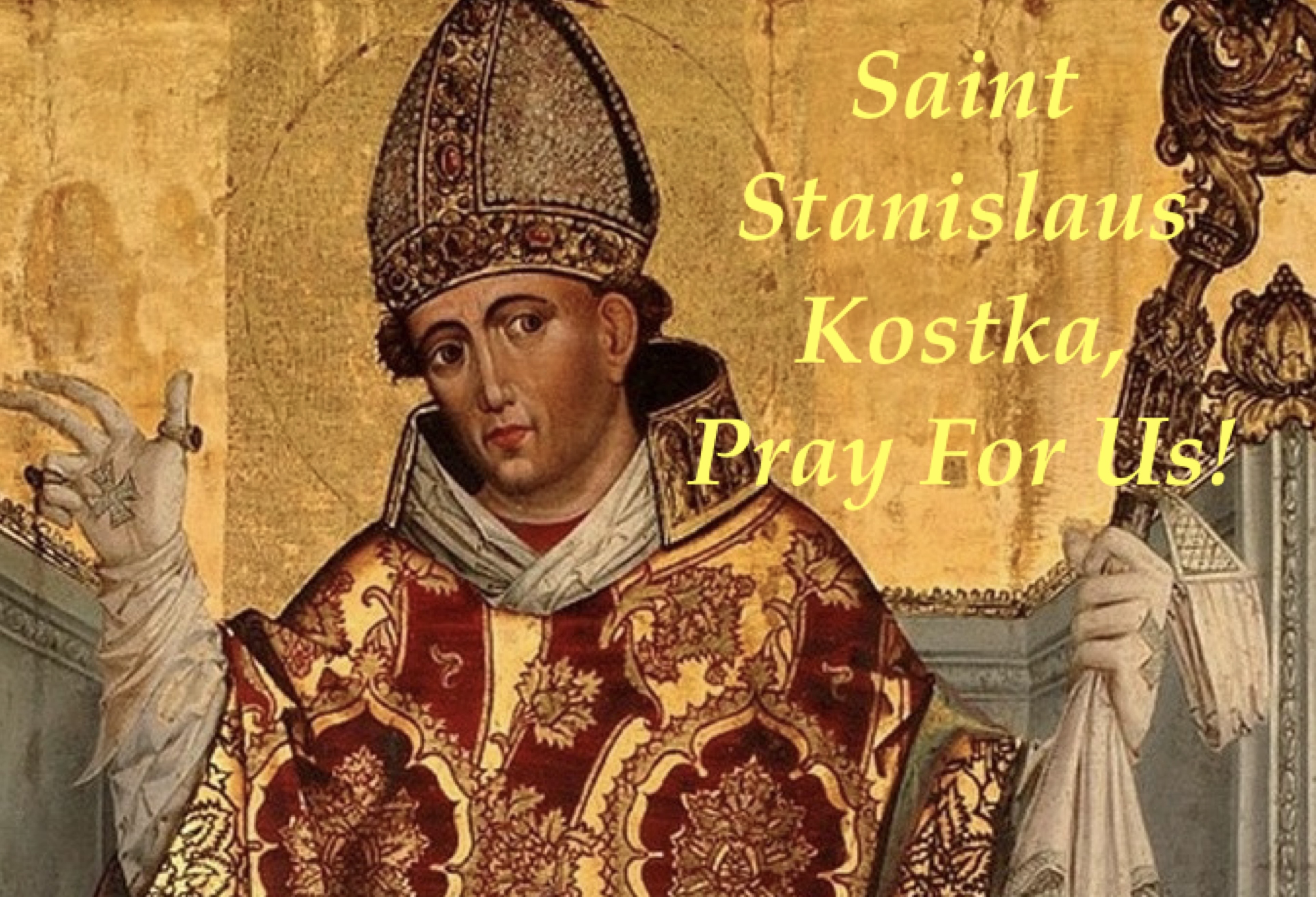 11th April - Saint Stanislaus Kostka 