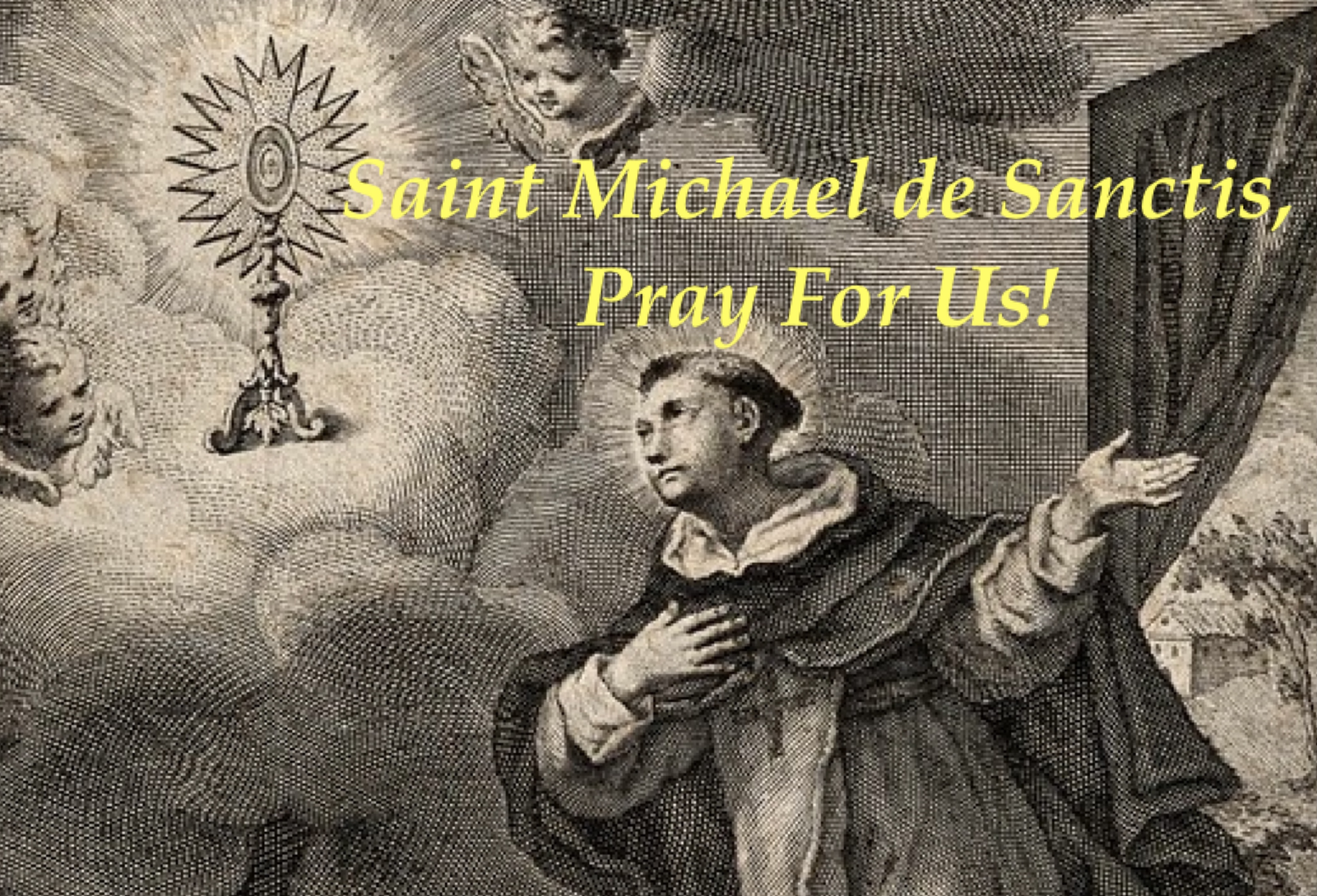 10th April - Saint Michael de Sanctis