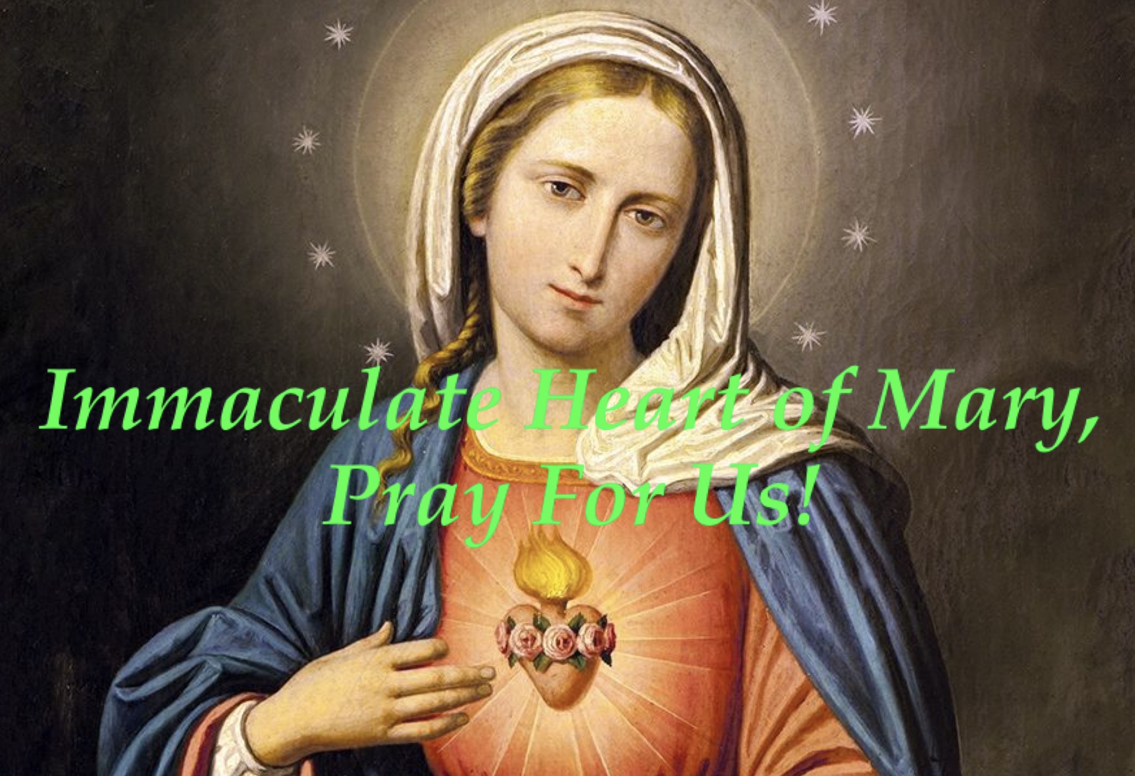 17th June - The Immaculate Heart of Mary