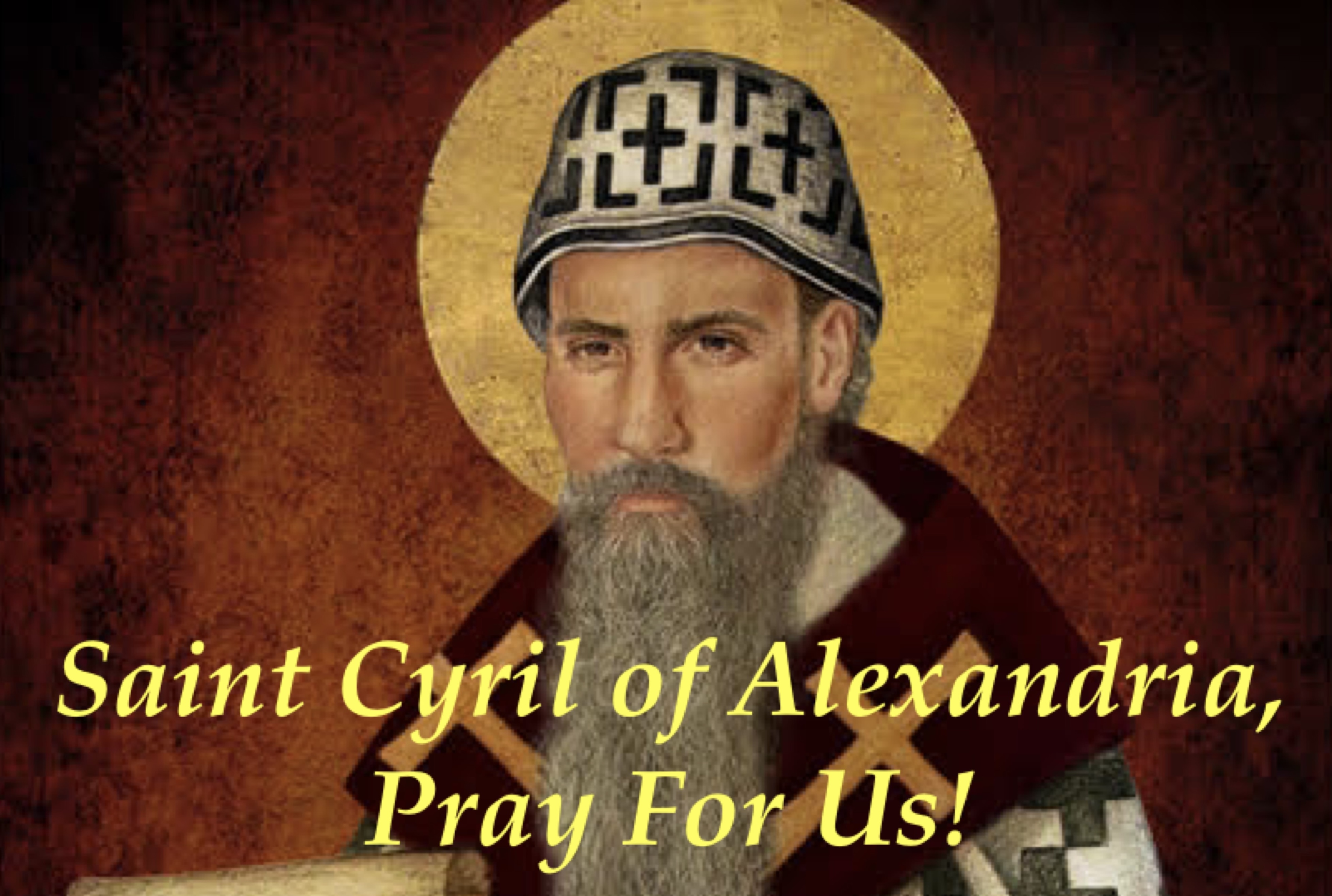 27th June – Saint Cyril of Alexandria