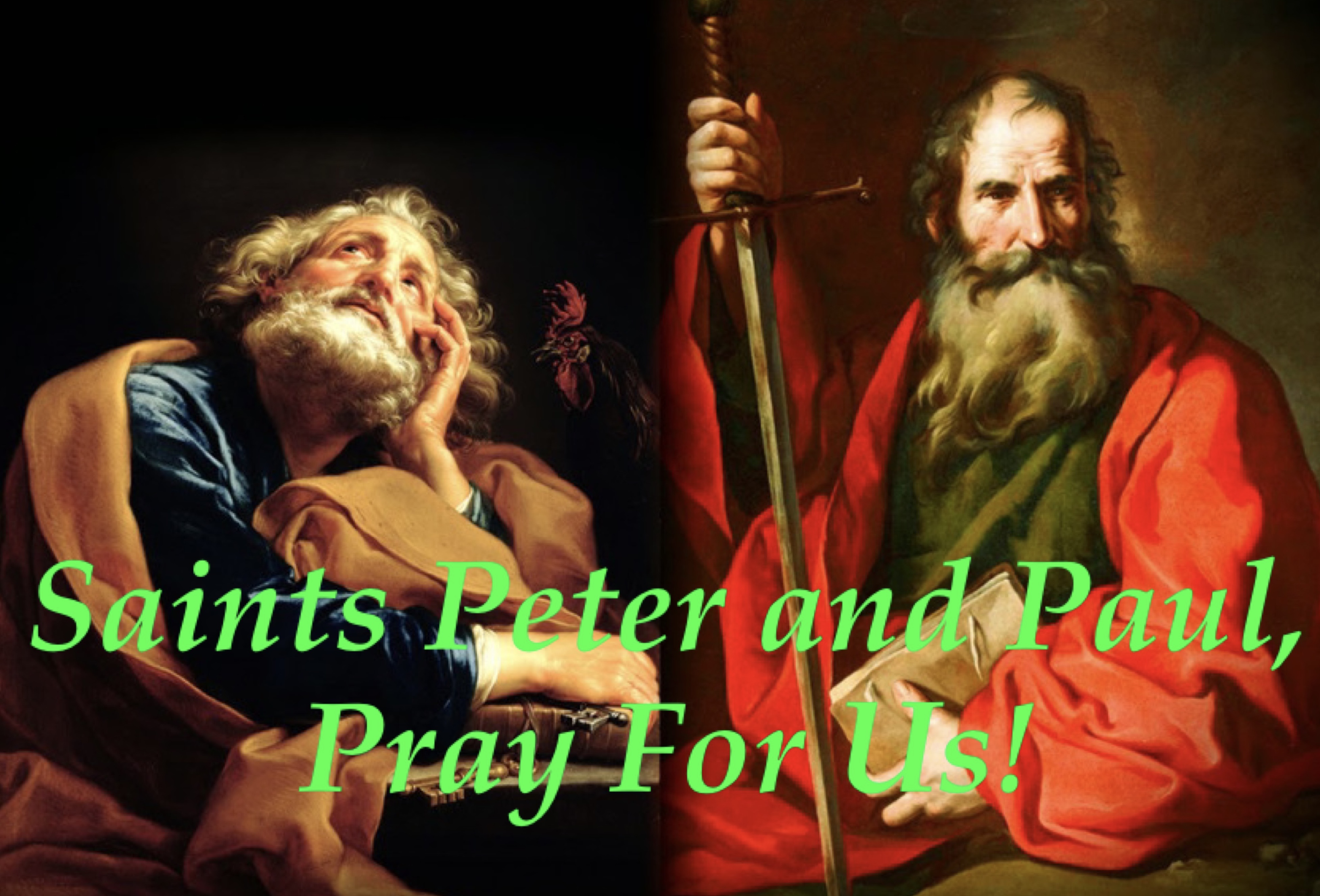 29th June – Solemnity of Saints Peter and Paul