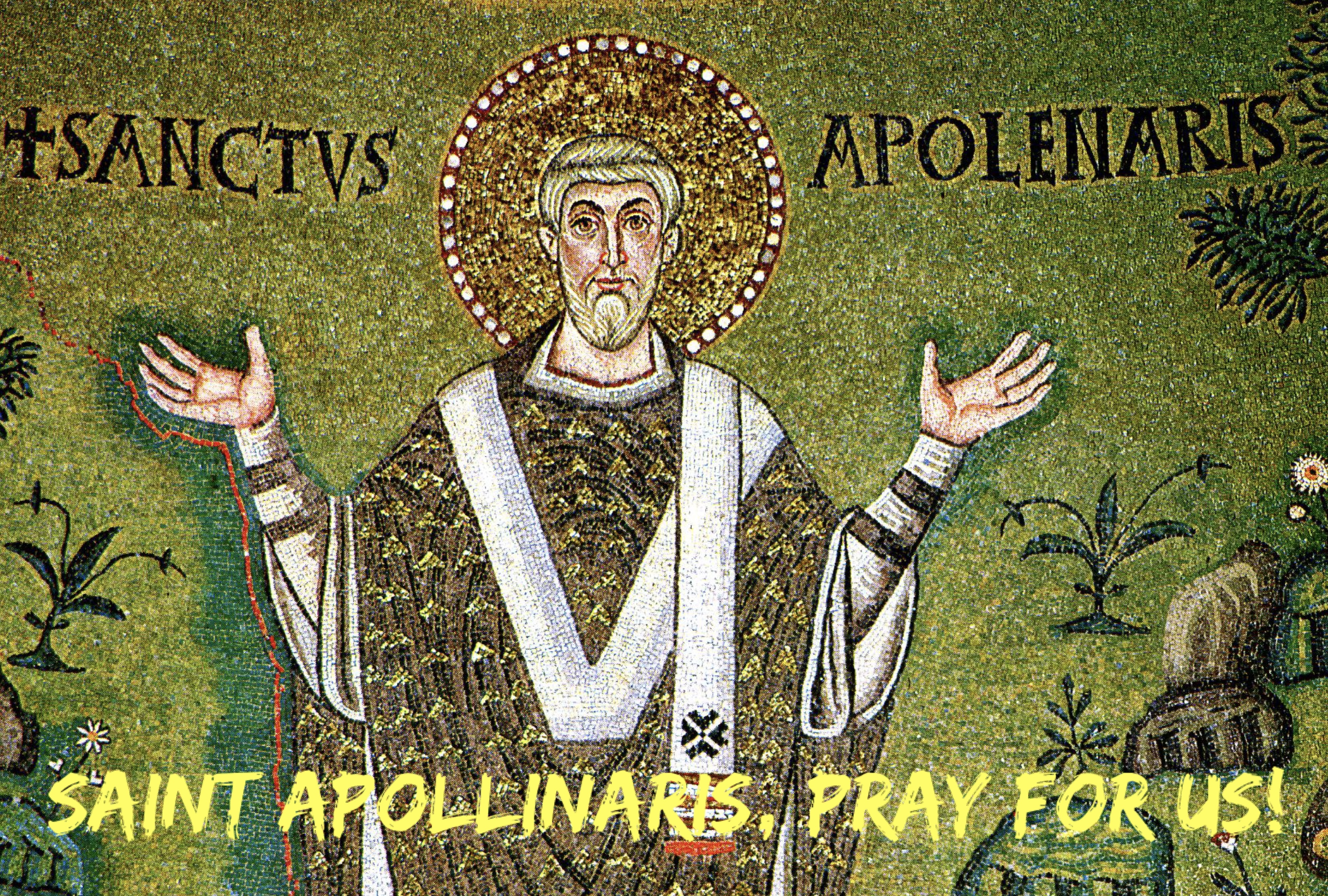 20th July - Saint Apollinaris