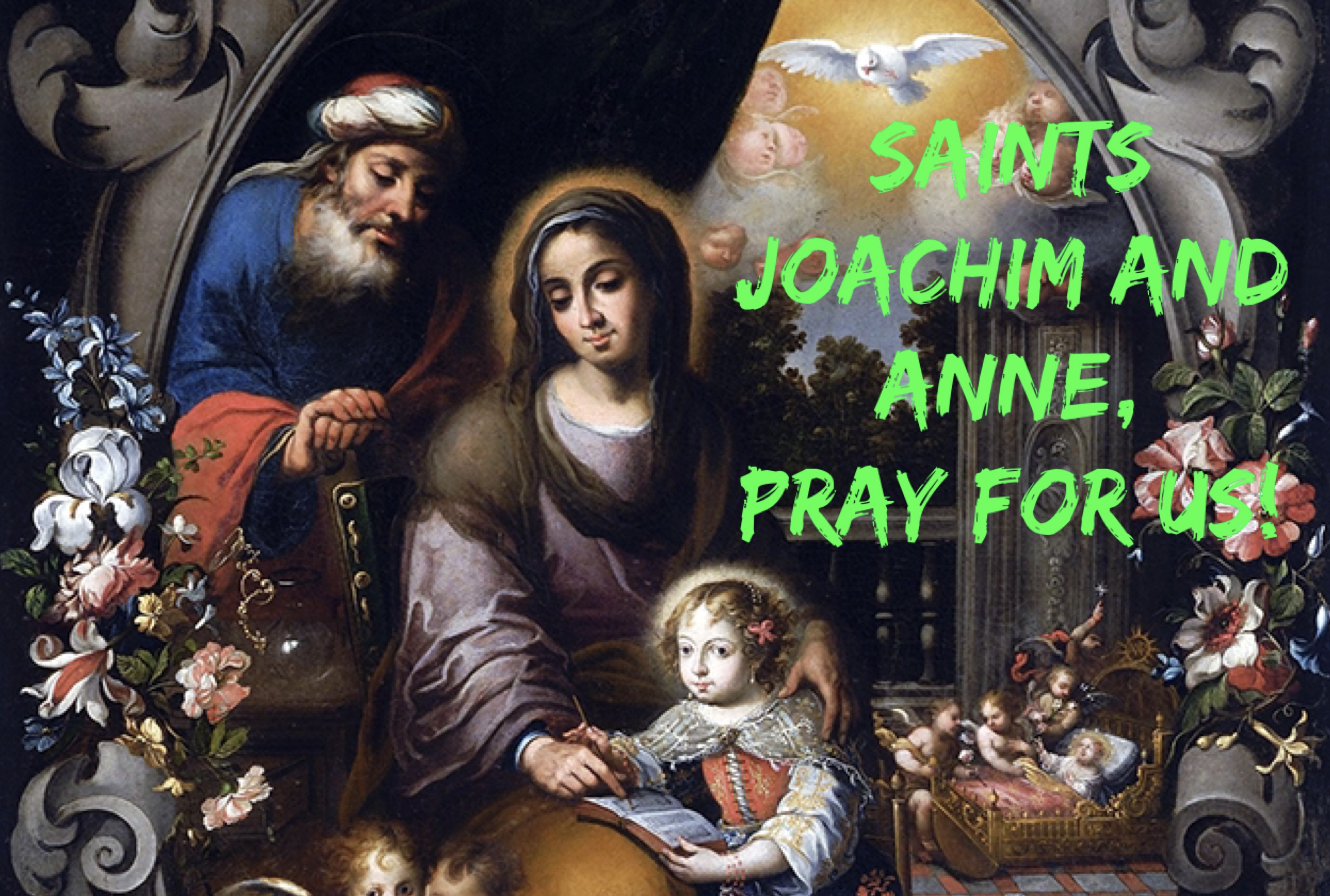 26th July - Saints Joachim and Anne