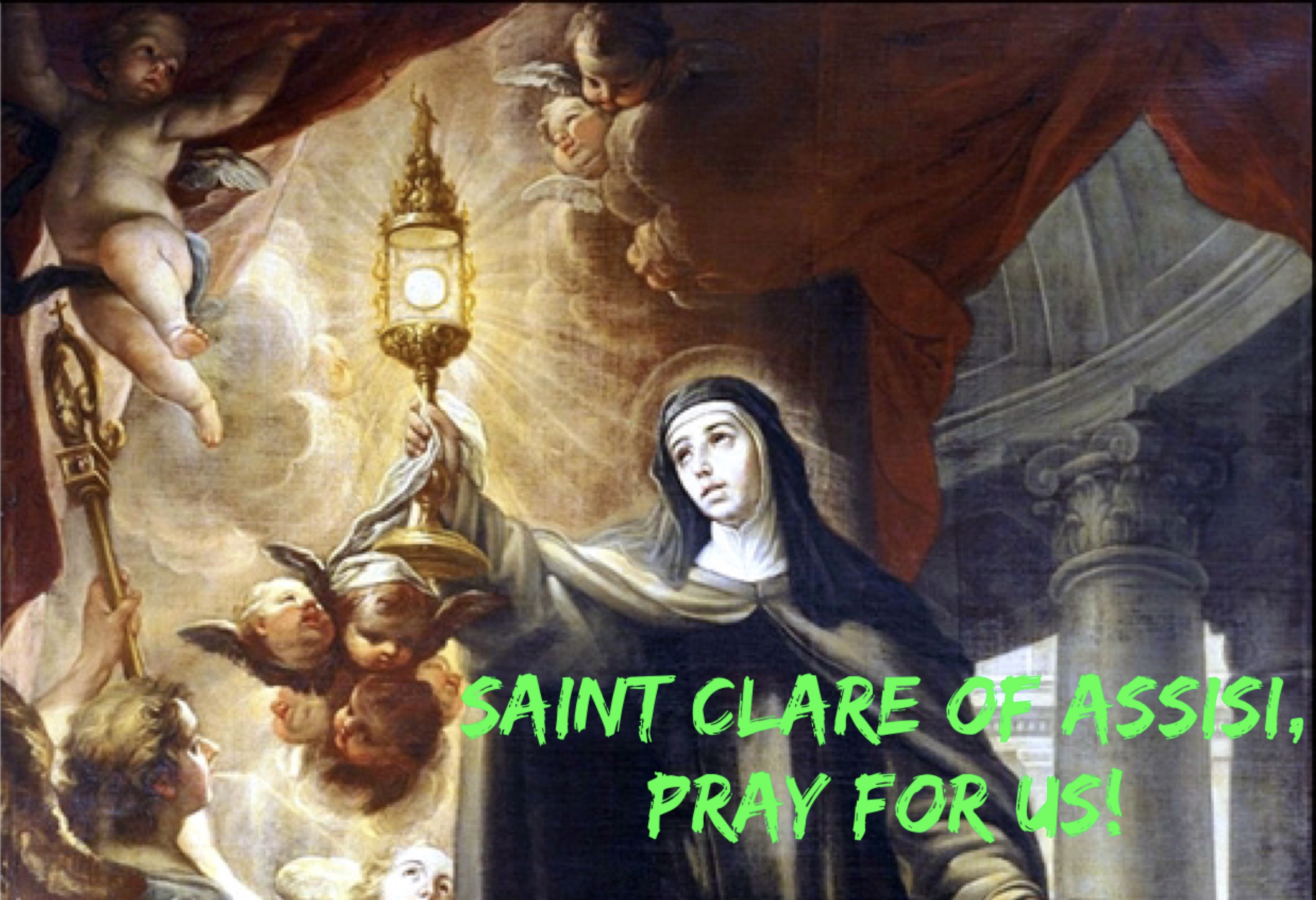 11th August - Saint Clare of Assisi