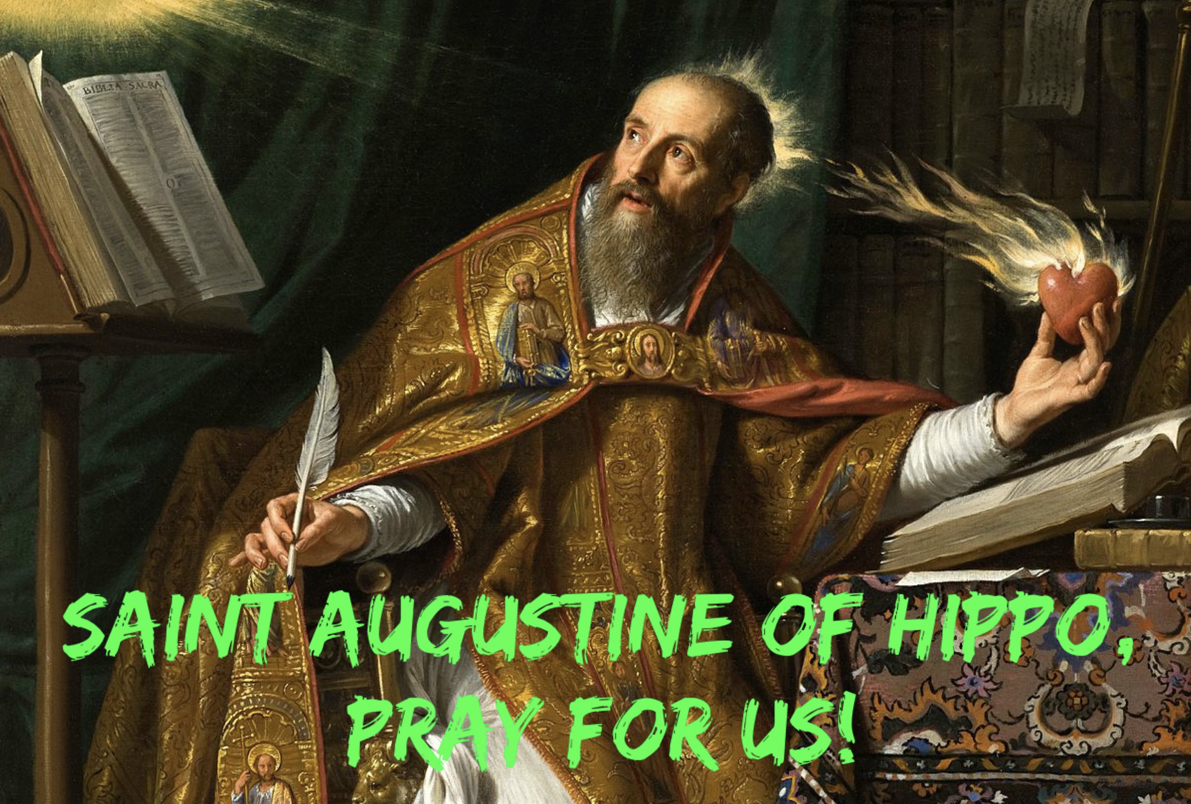 28th August - Saint Augustine of Hippo