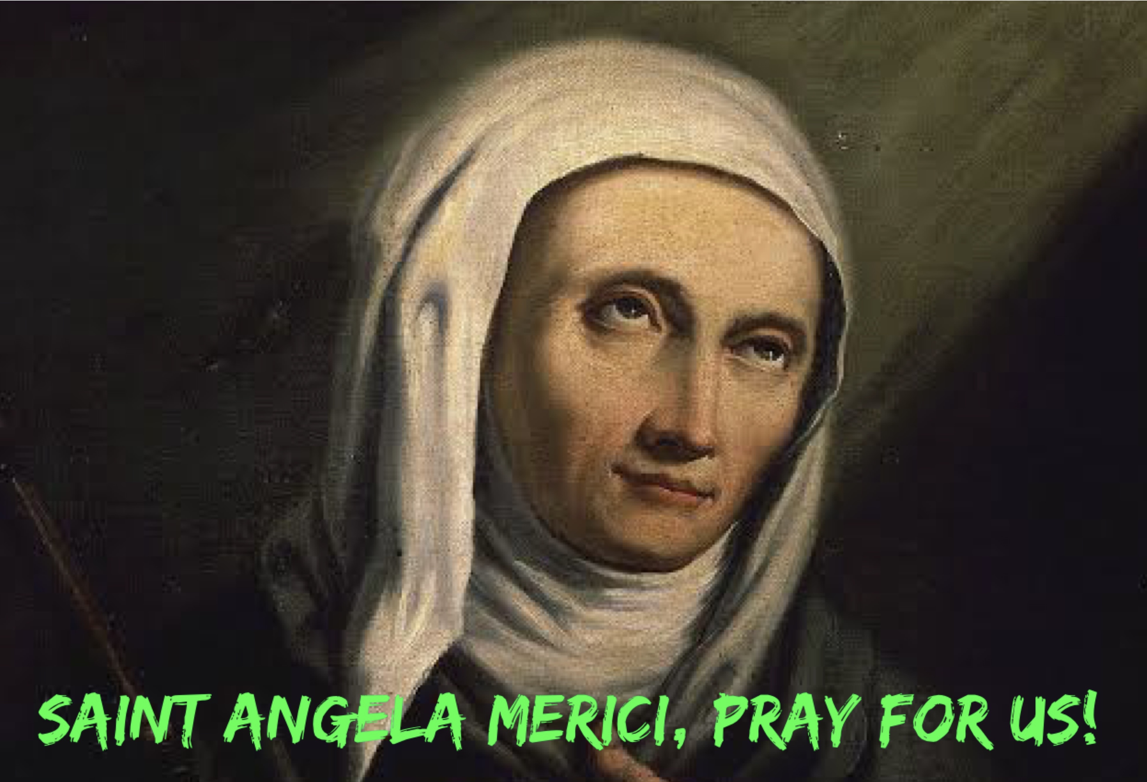 27th January – Saint Angela Merici
