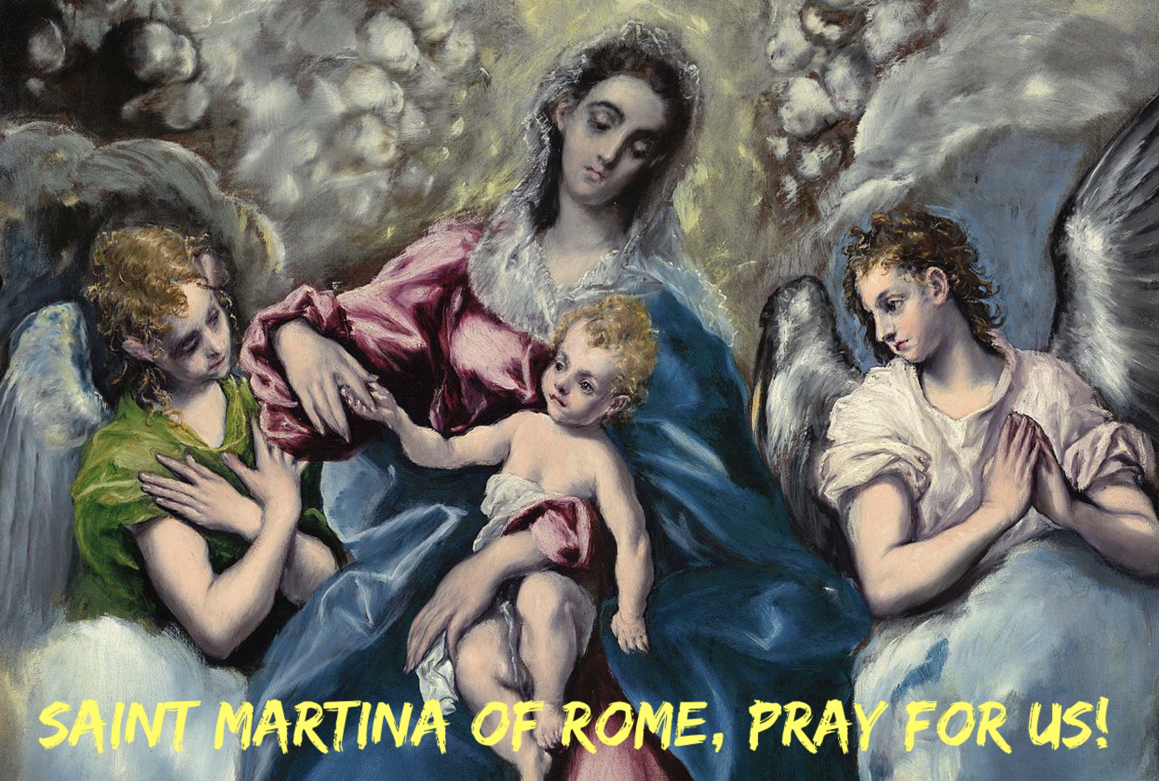 30th January – Saint Martina of Rome