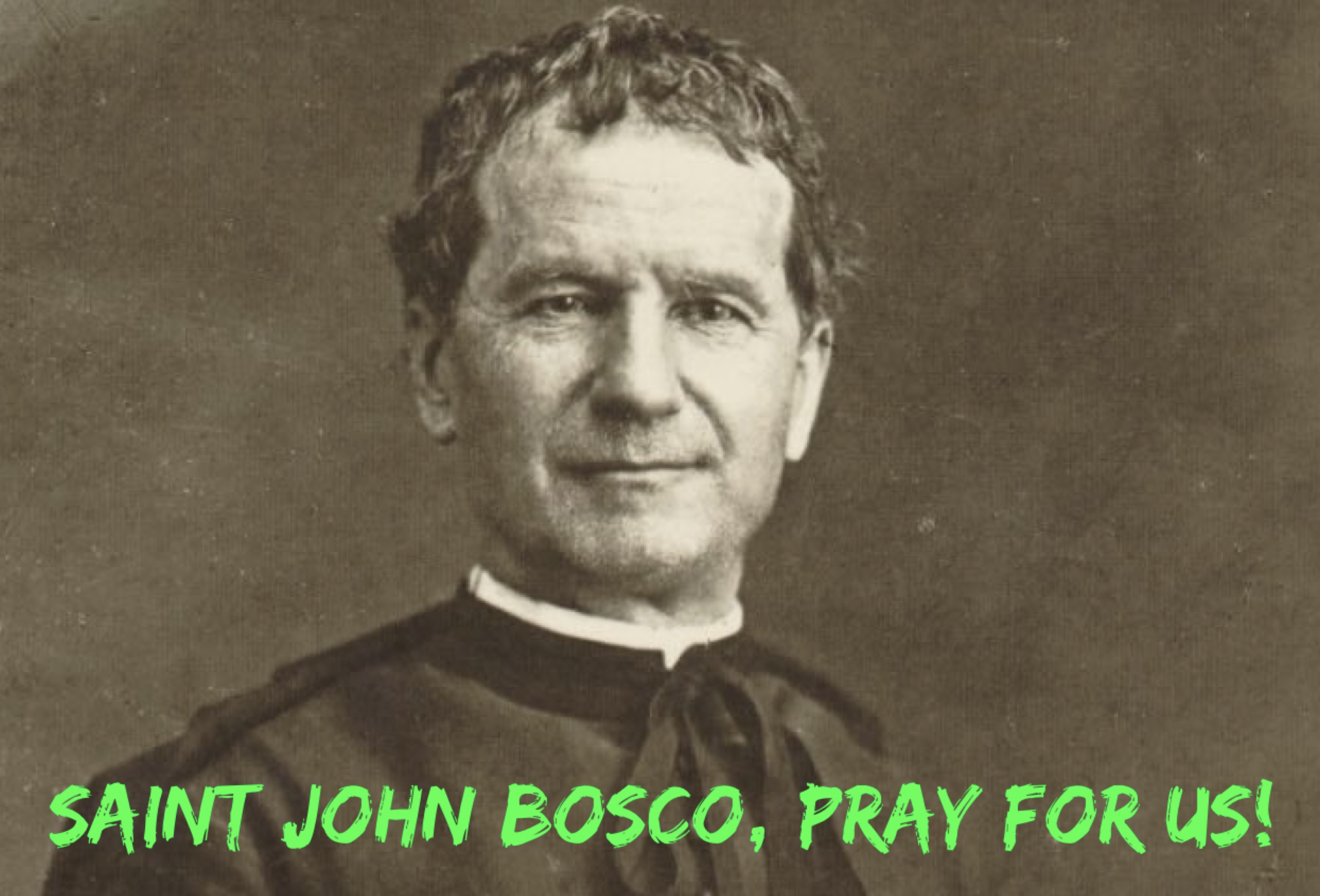 31st January – Saint John Bosco