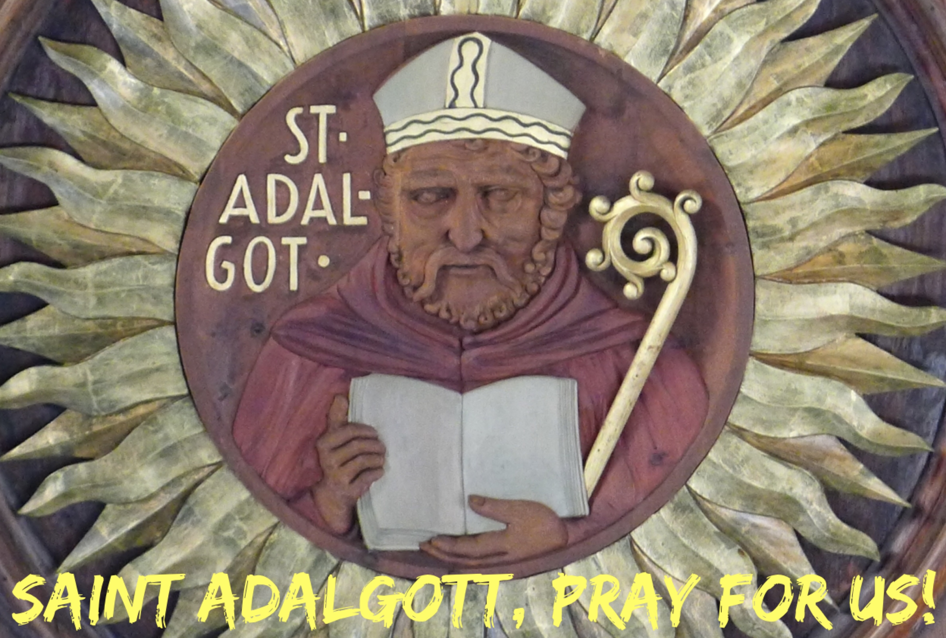 3rd October – Saint Adalgott