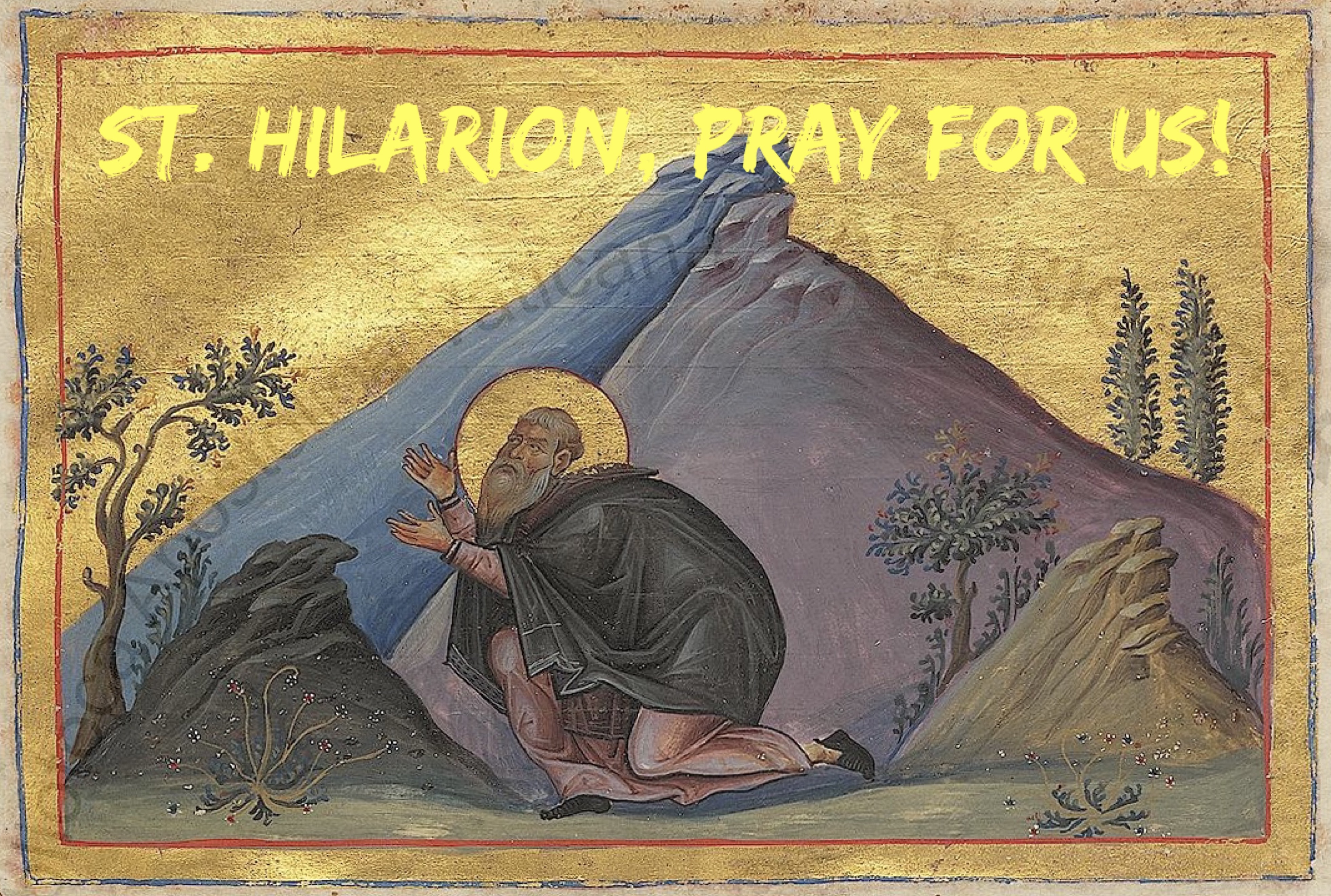 21st October - St. Hilarion