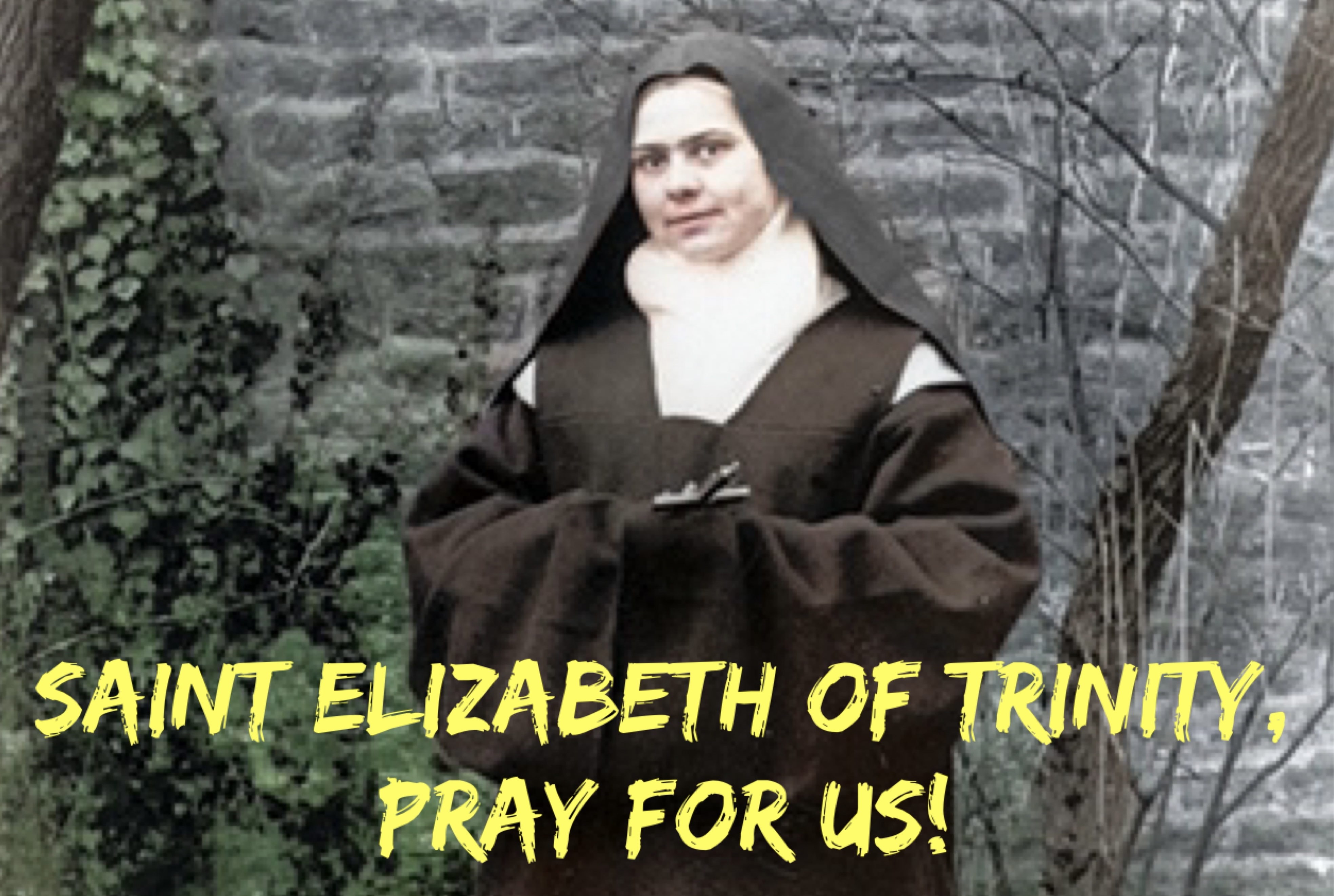 8th November - Saint Elizabeth of Trinity 