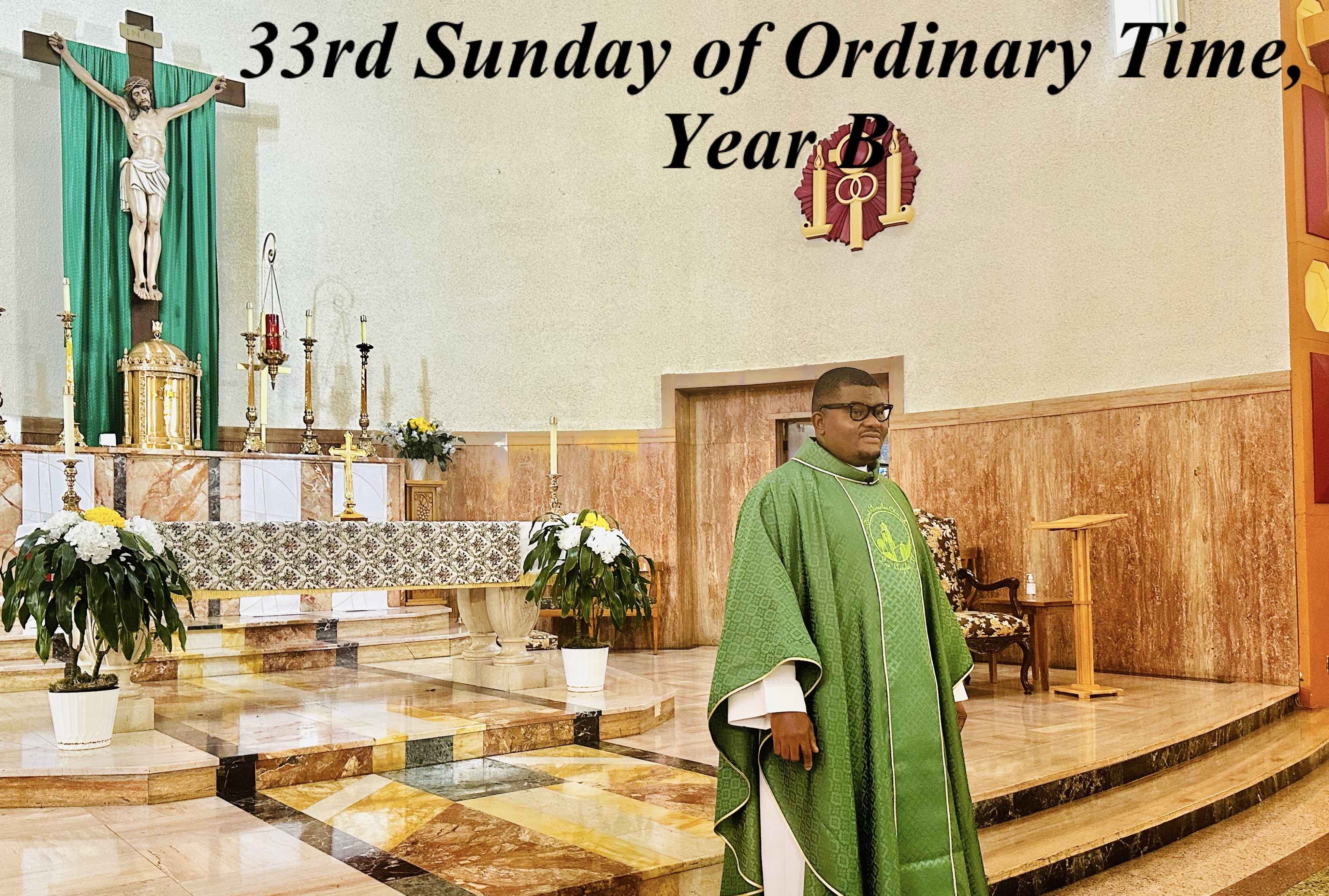 33rd Sunday of Ordinary Time, Year B