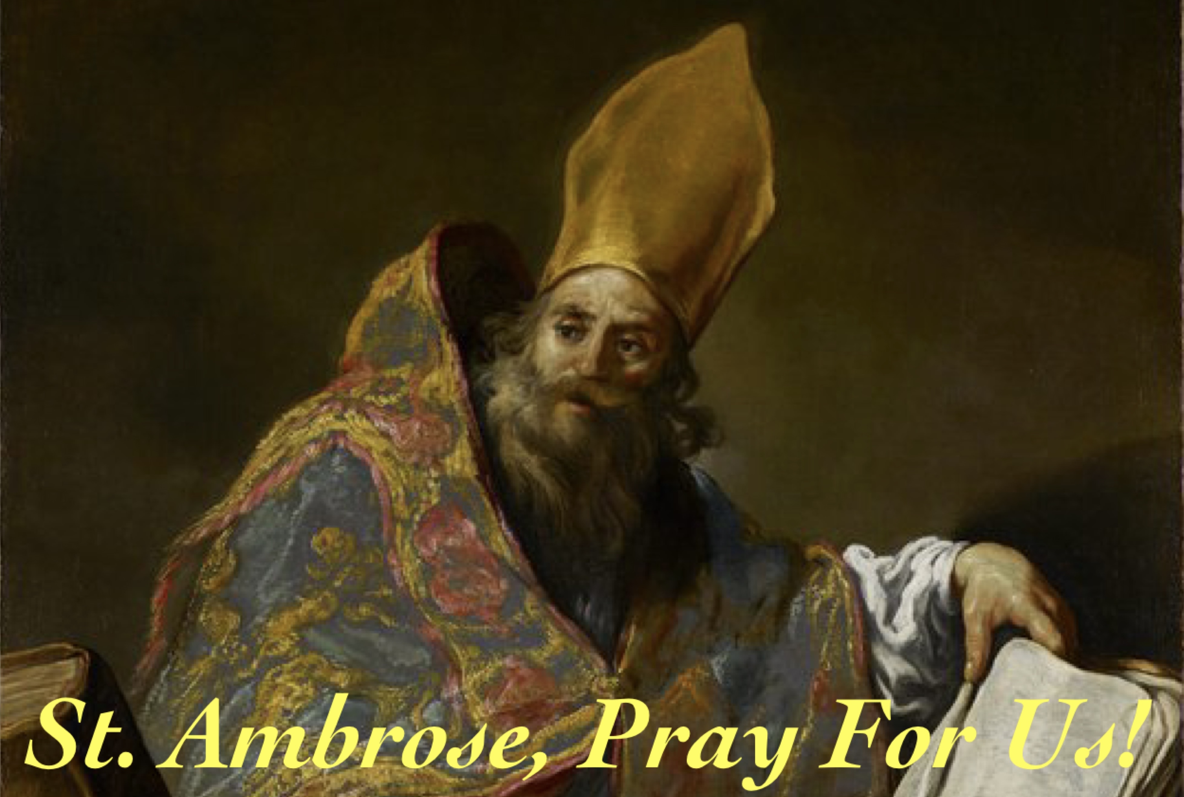 7th December - St. Ambrose