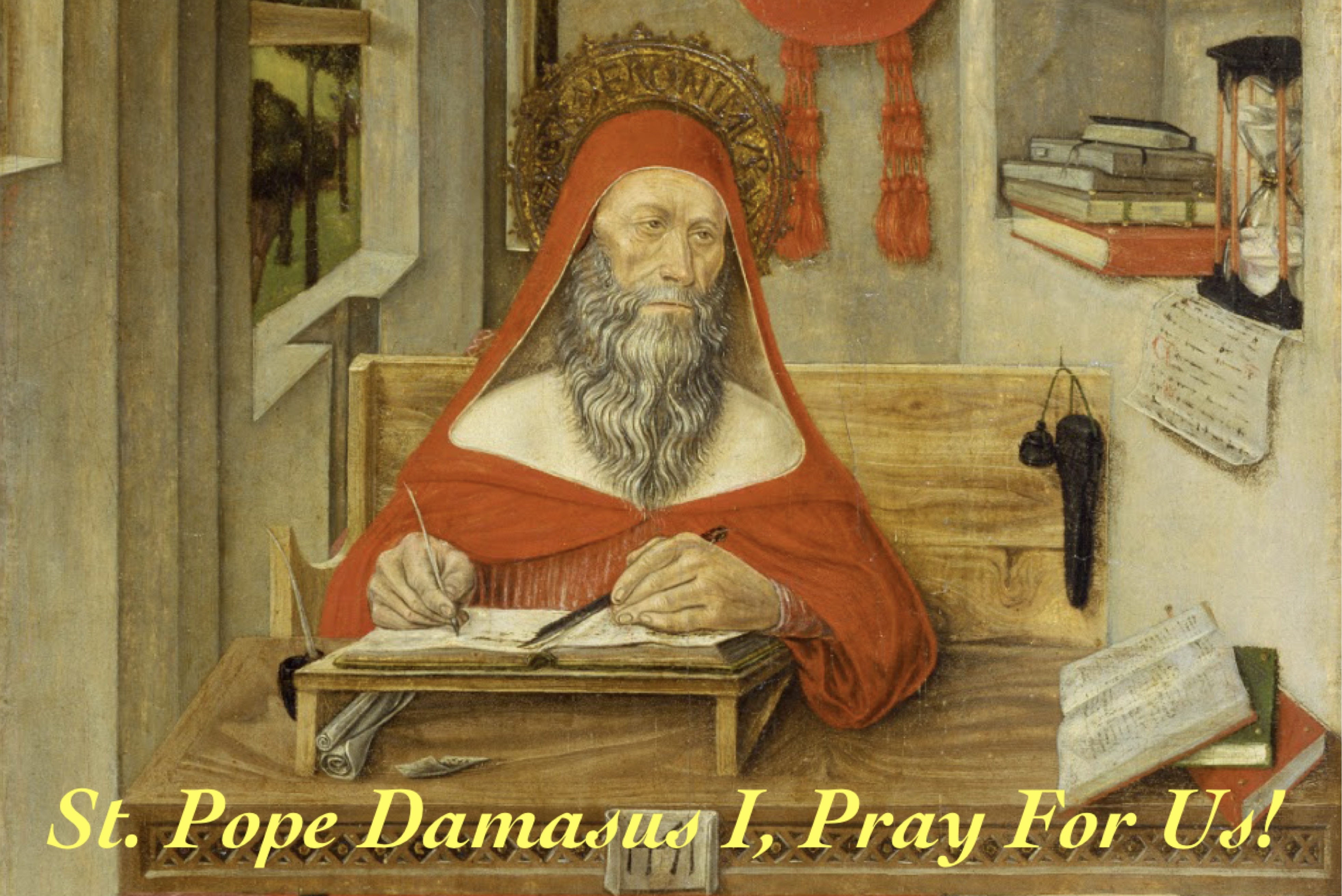 11th December – St. Pope Damasus I