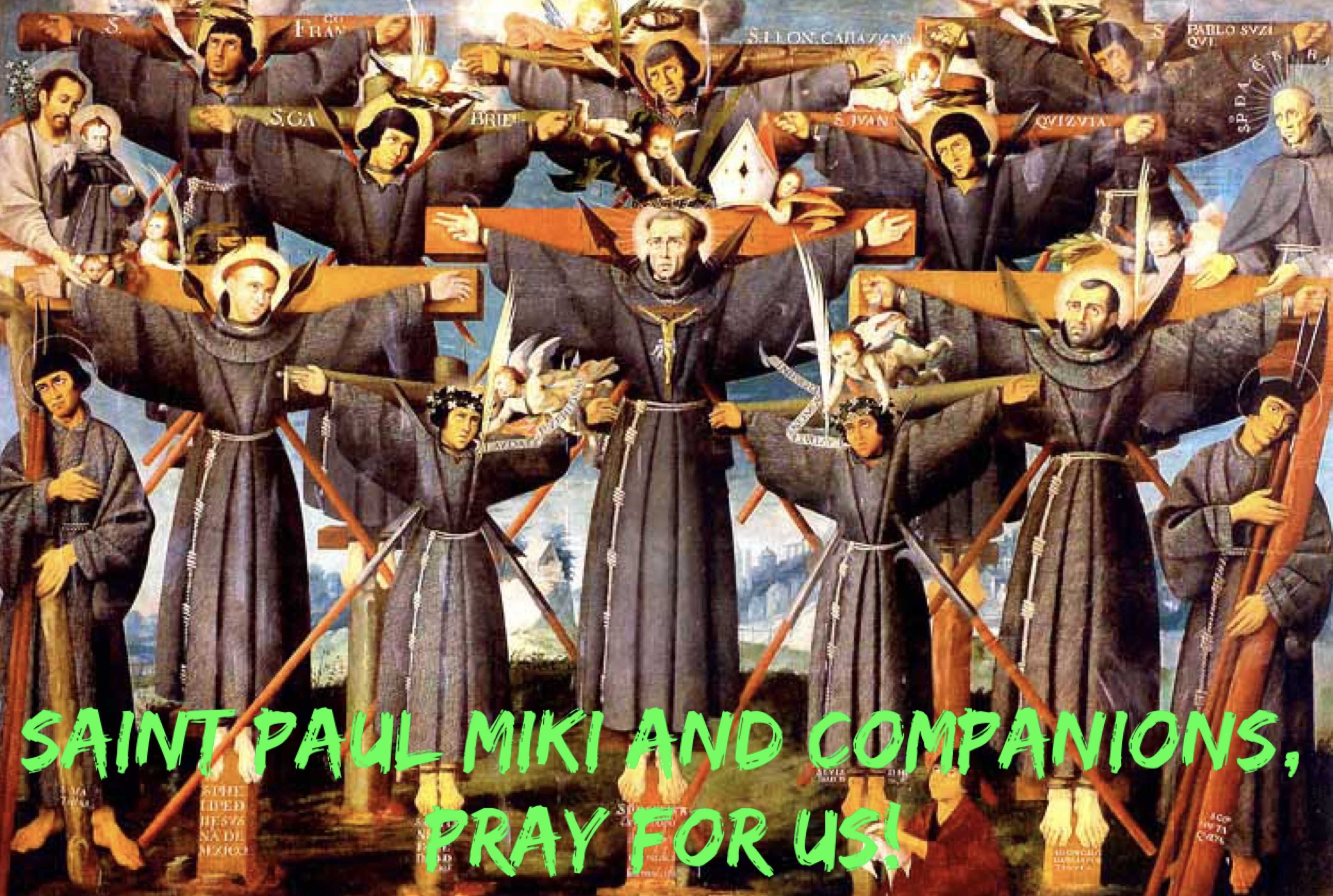 6th February – Saint Paul Miki and Companions