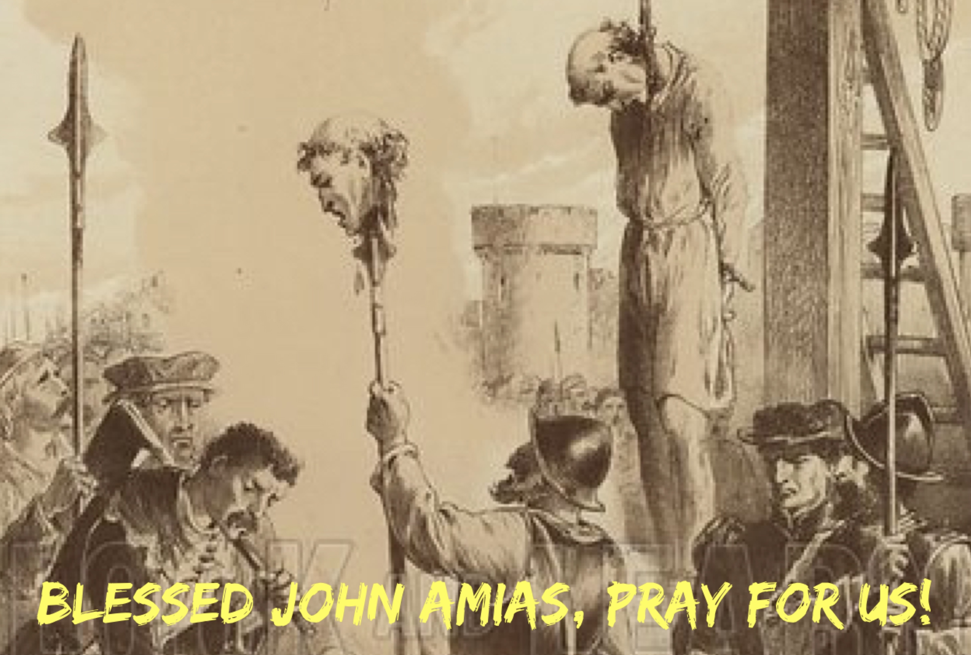 16th March – Blessed John Amias