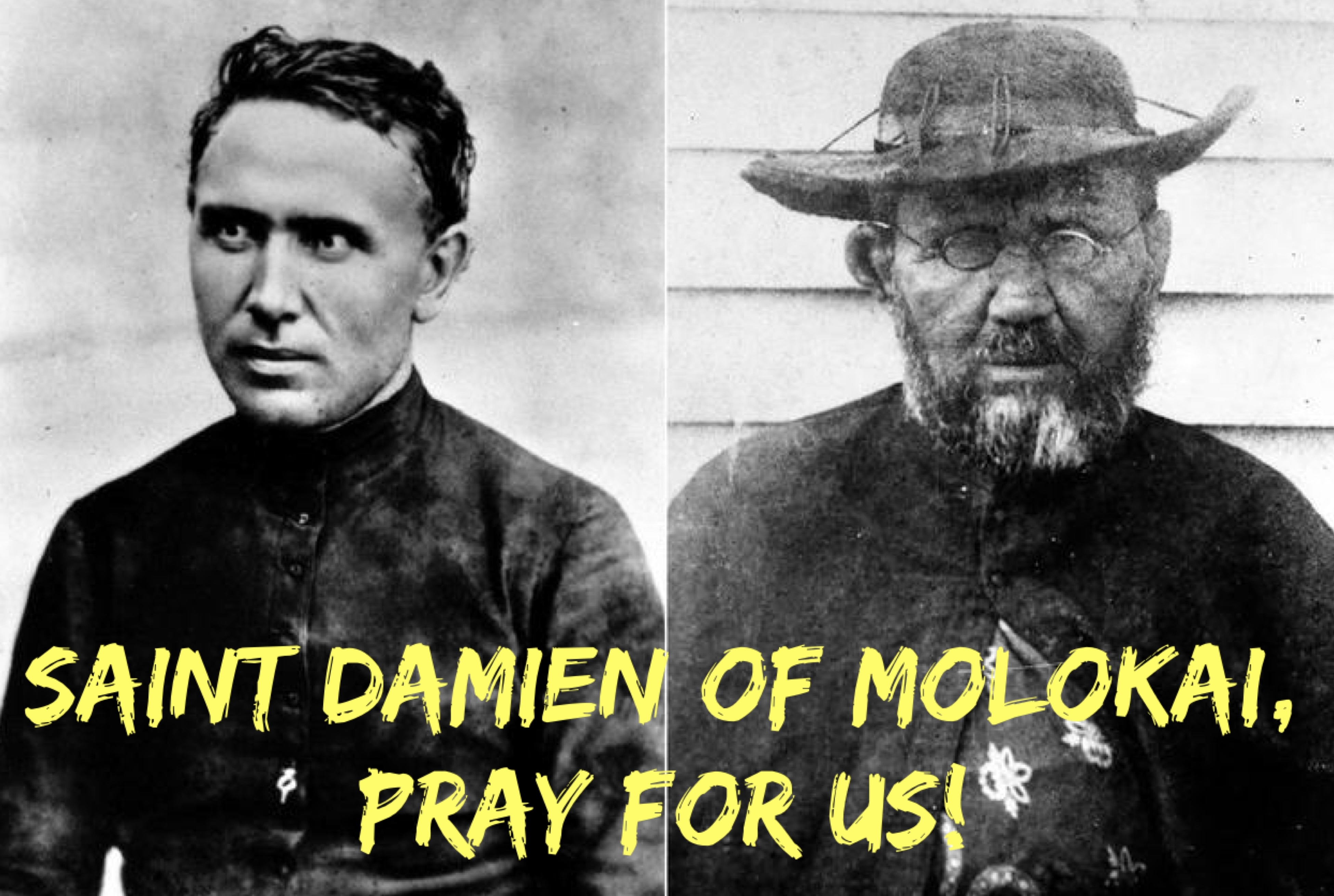 11th May - Saint Damien of Molokai