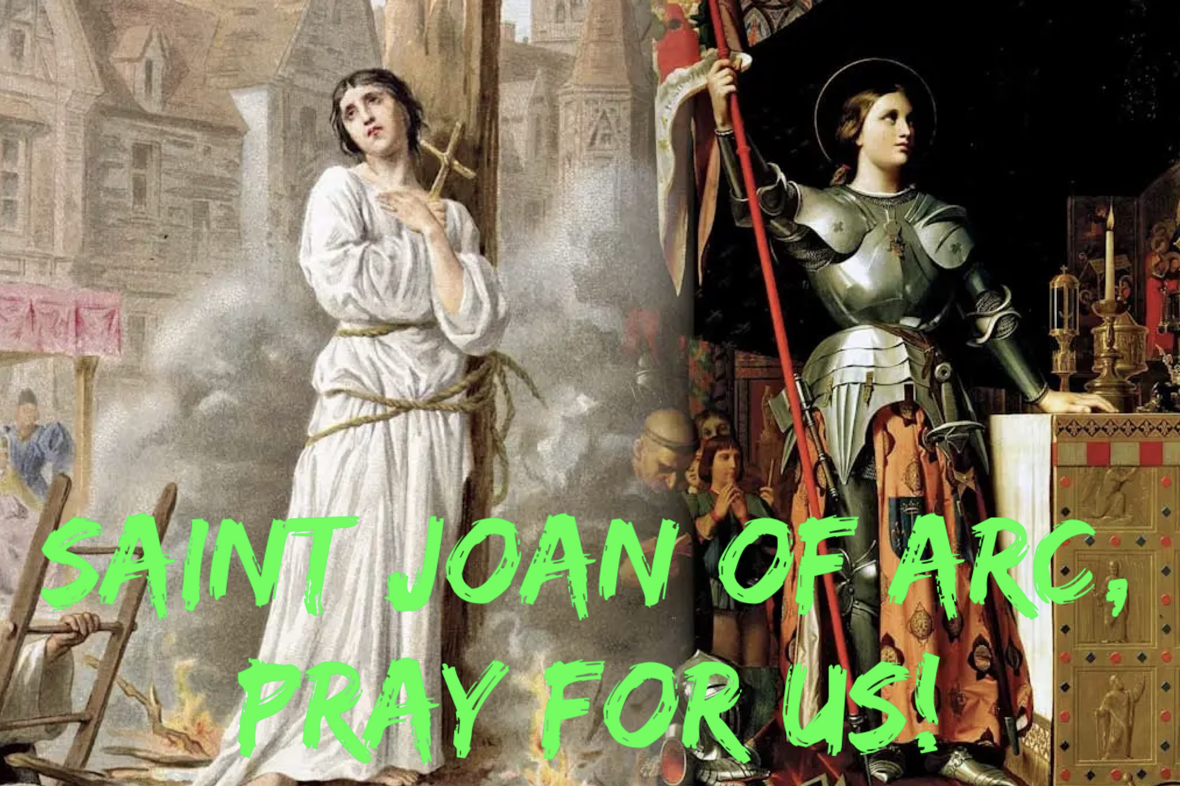 30th May - Saint Joan of Arc