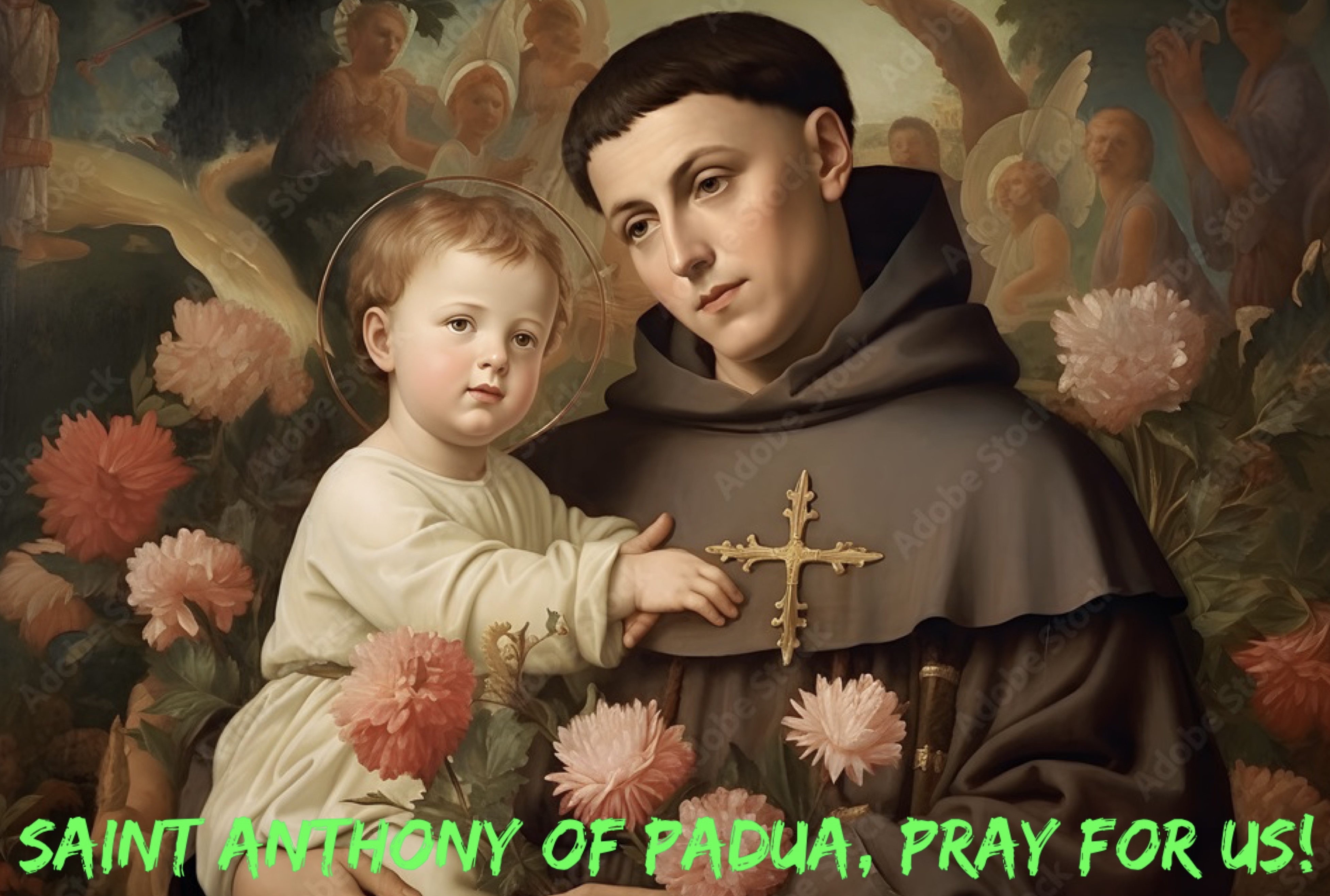 13th June – Saint Anthony of Padua