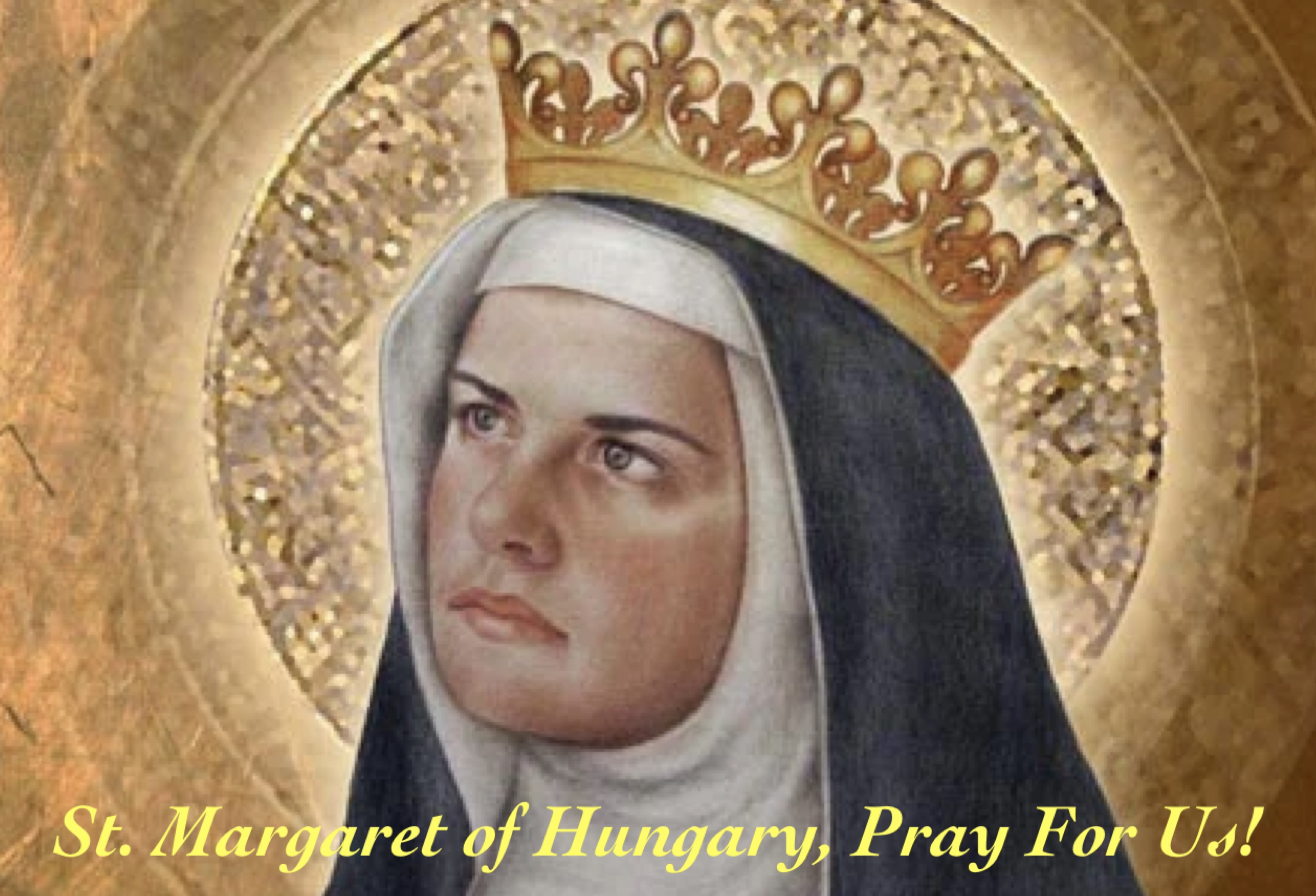 18th January – St. Margaret of Hungary