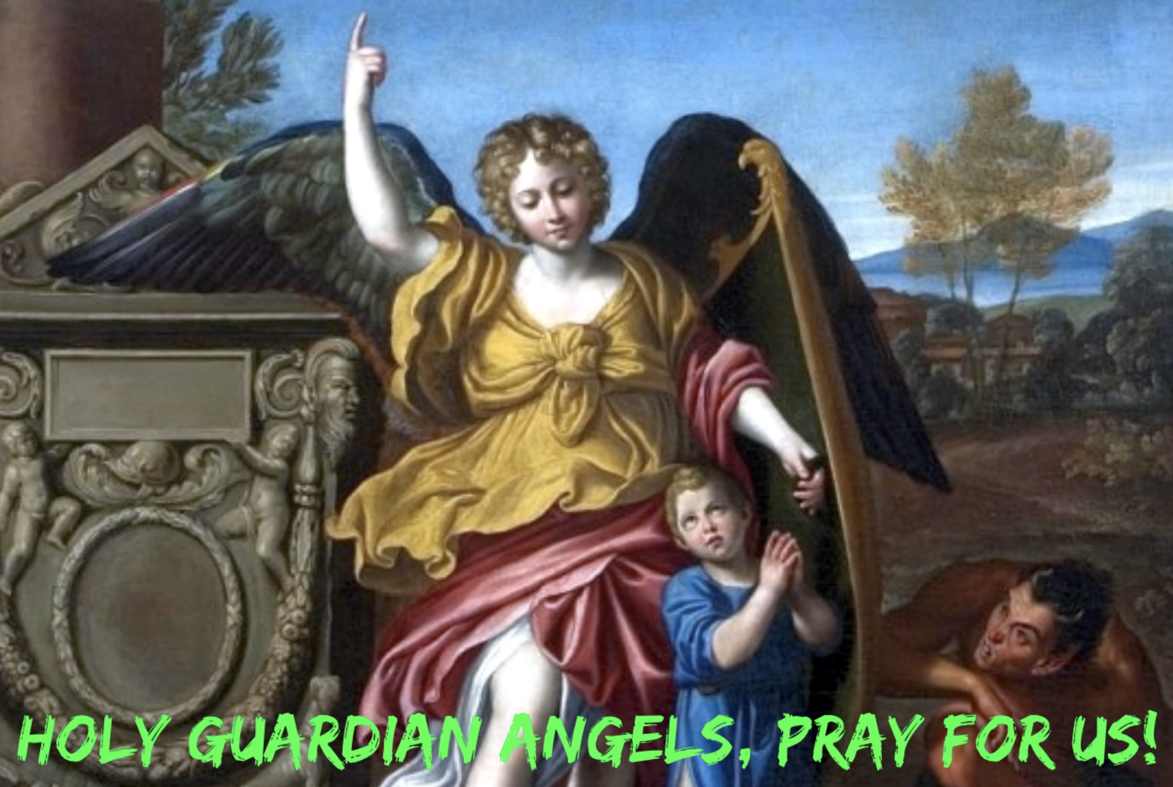 2nd October - The Holy Guardian Angels