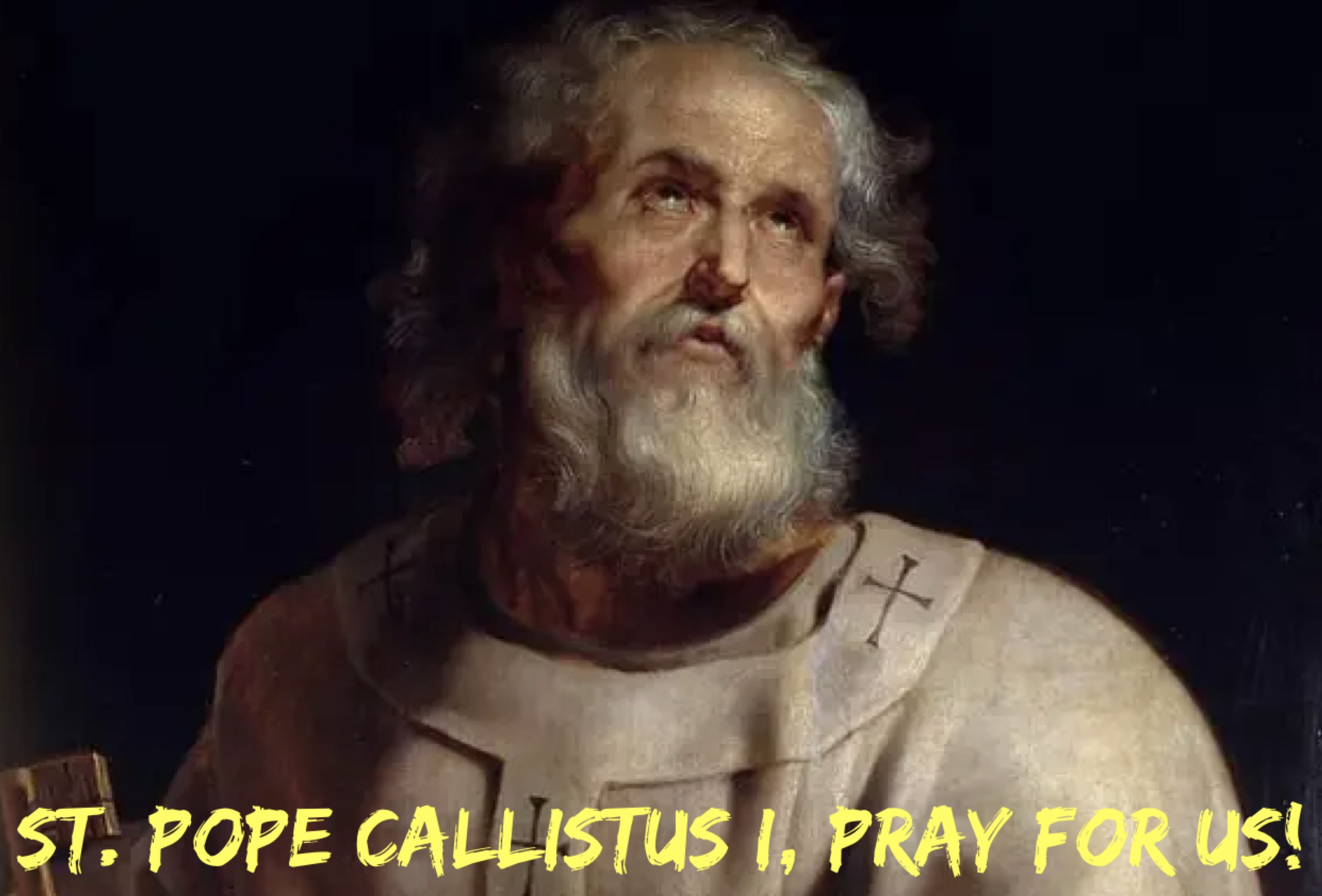 14th October – St. Pope Callistus I