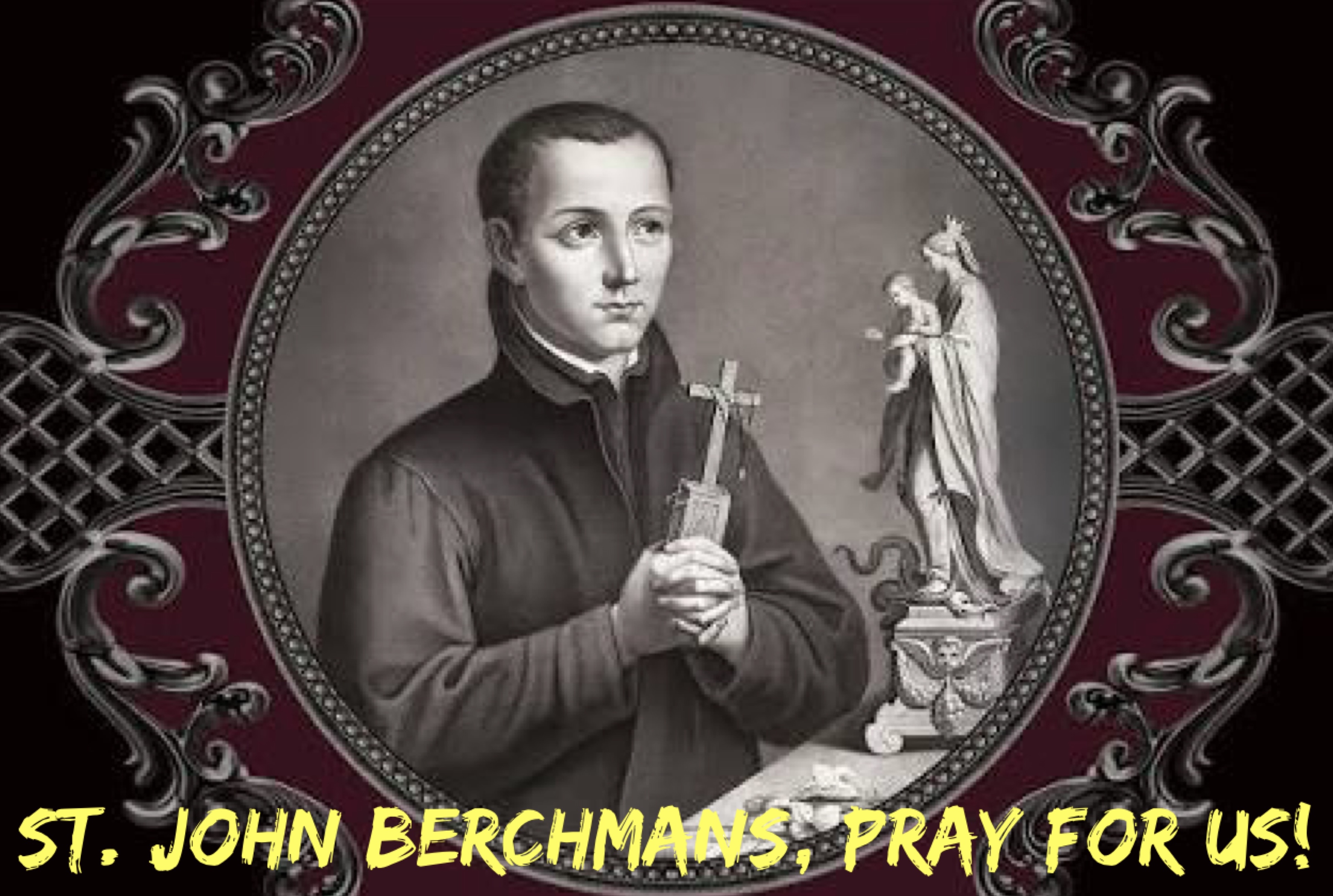 26th November - St. John Berchmans