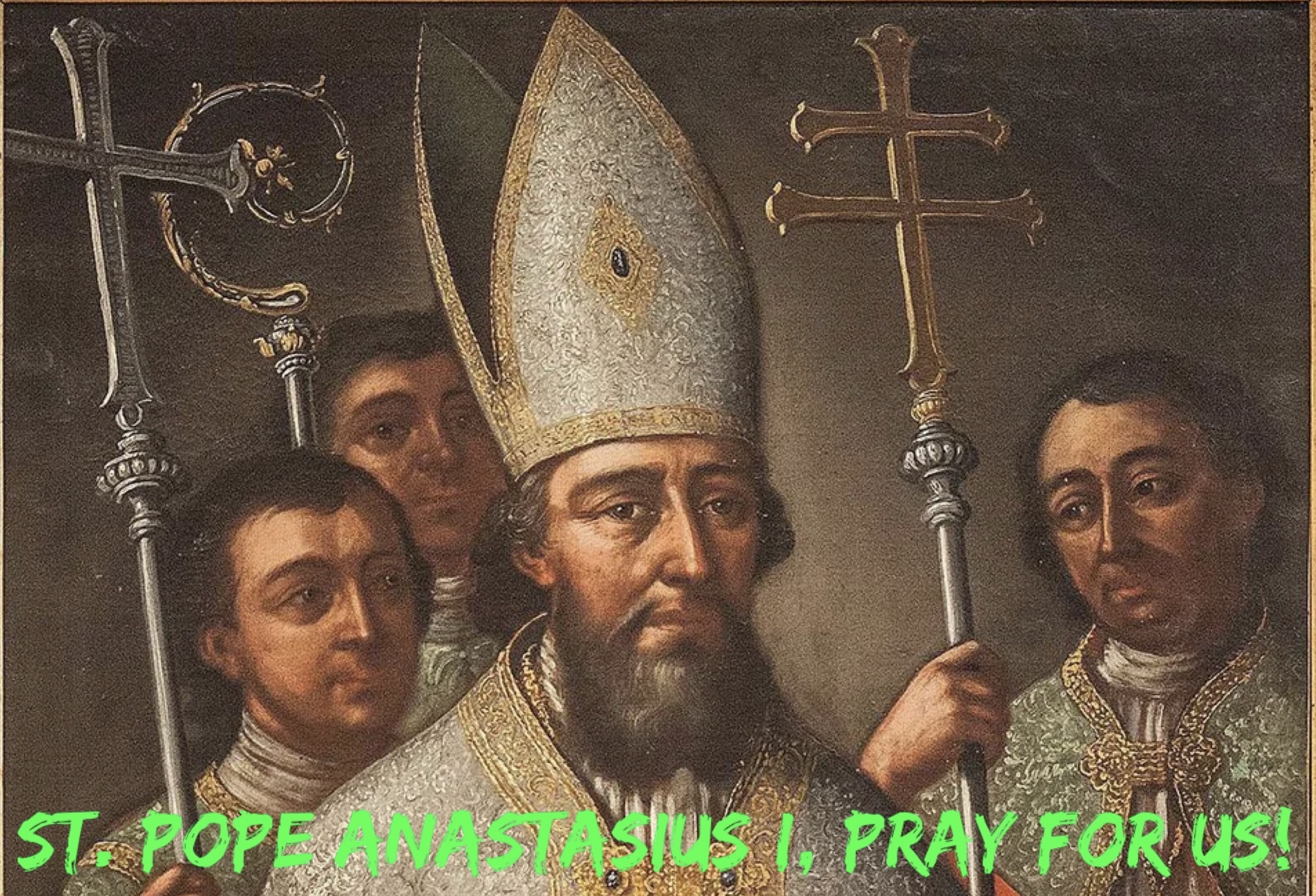 19th December – St. Pope Anastasius I