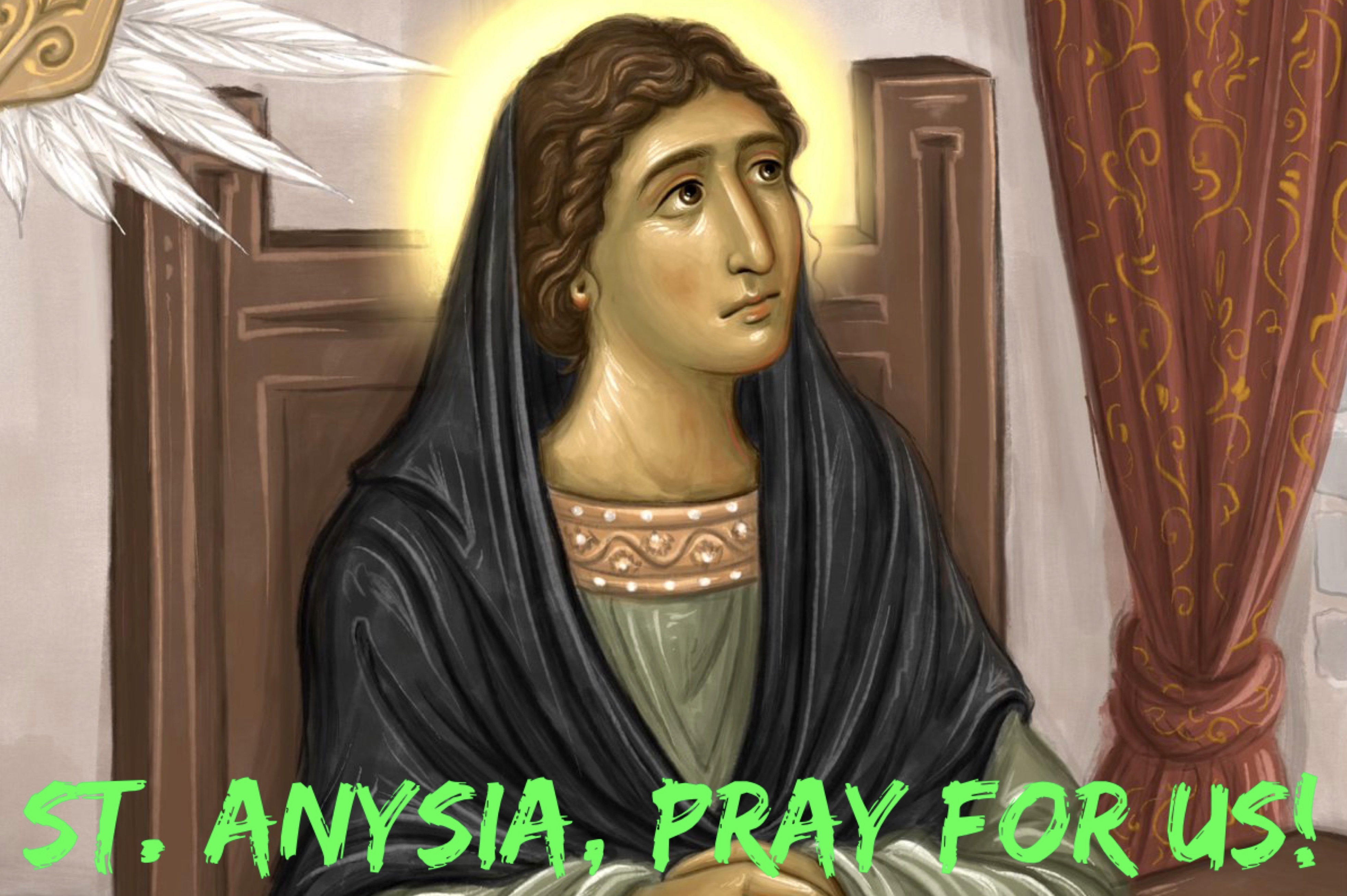 30th December - St. Anysia